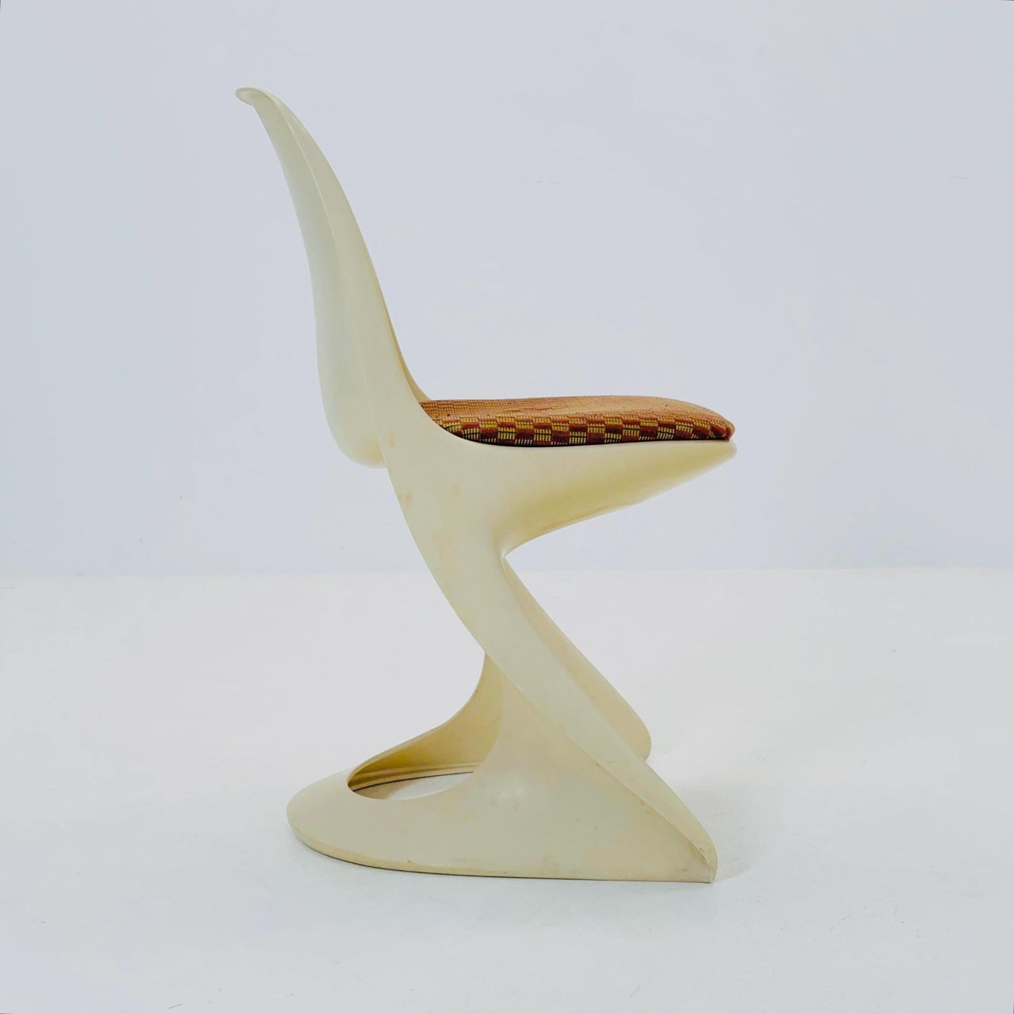 1 of 6 Space age Casalino chair by Alexander Begge for Casala, West Germany 1970s