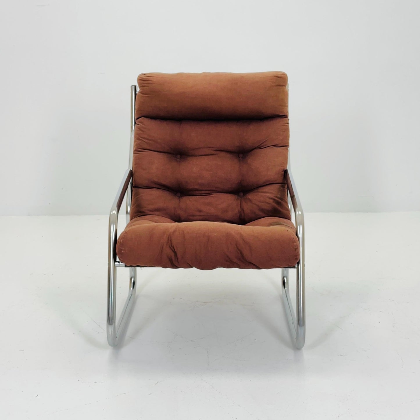 Mid century lounge chair By Gillis Lundgren Ikea Hoss Sweden 1970s