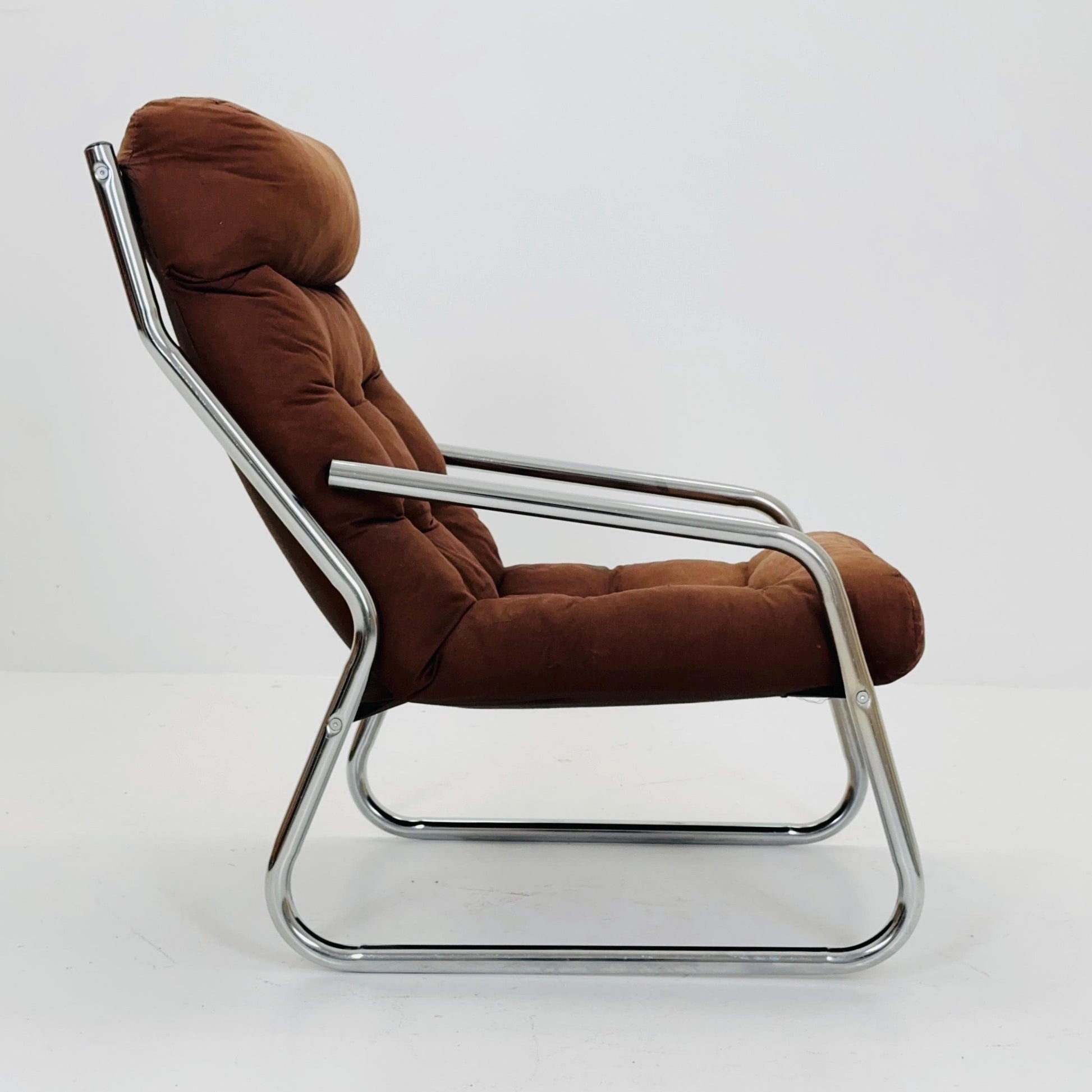 Mid century lounge chair By Gillis Lundgren Ikea Hoss Sweden 1970s