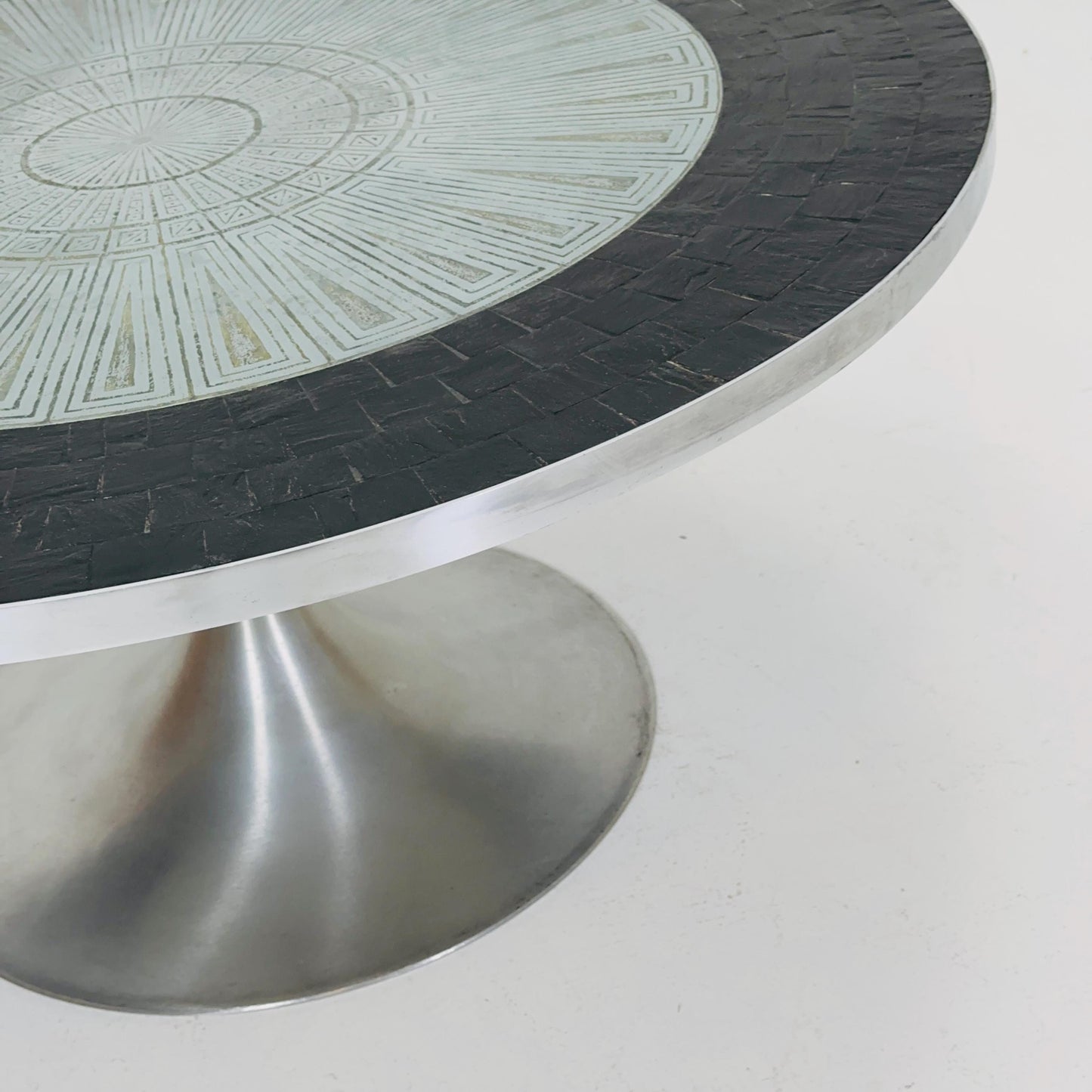 Rare Mid Century Heinz Lilienthal Tulip Coffee Table | German Brutalist Design 1970s