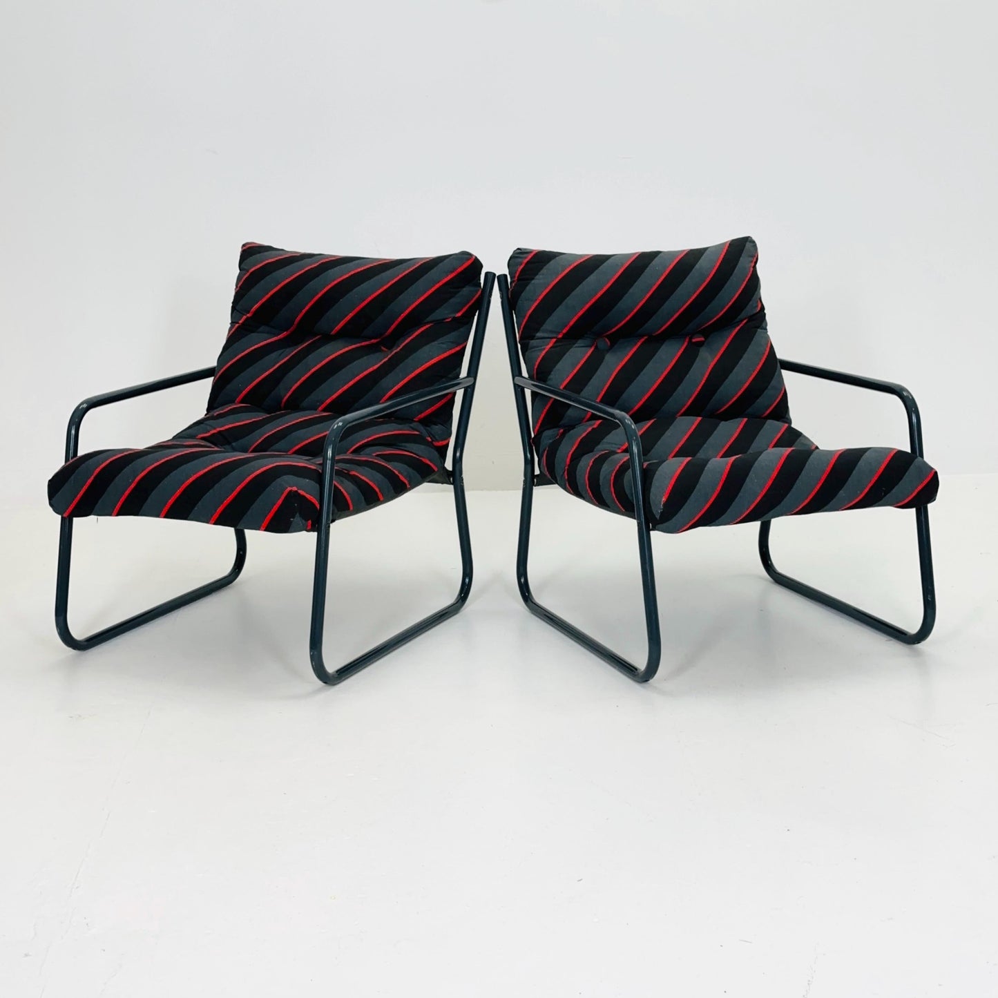 set of 2 Model Pixi Version lounge armchairs by Gillis Lundgren for Ikea, 1970s