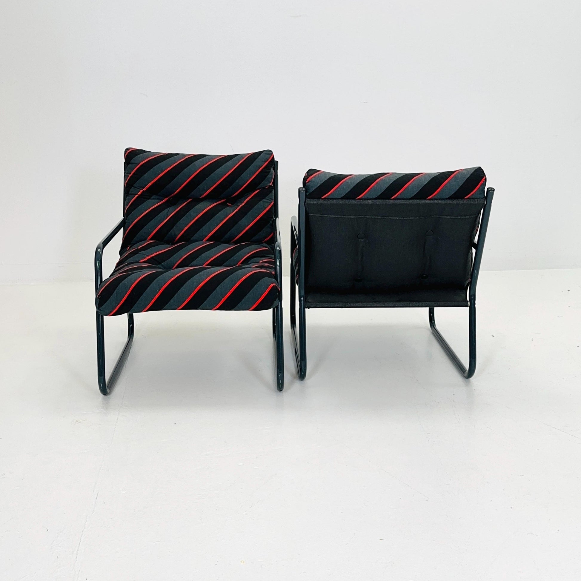 set of 2 Model Pixi Version lounge armchairs by Gillis Lundgren for Ikea, 1970s