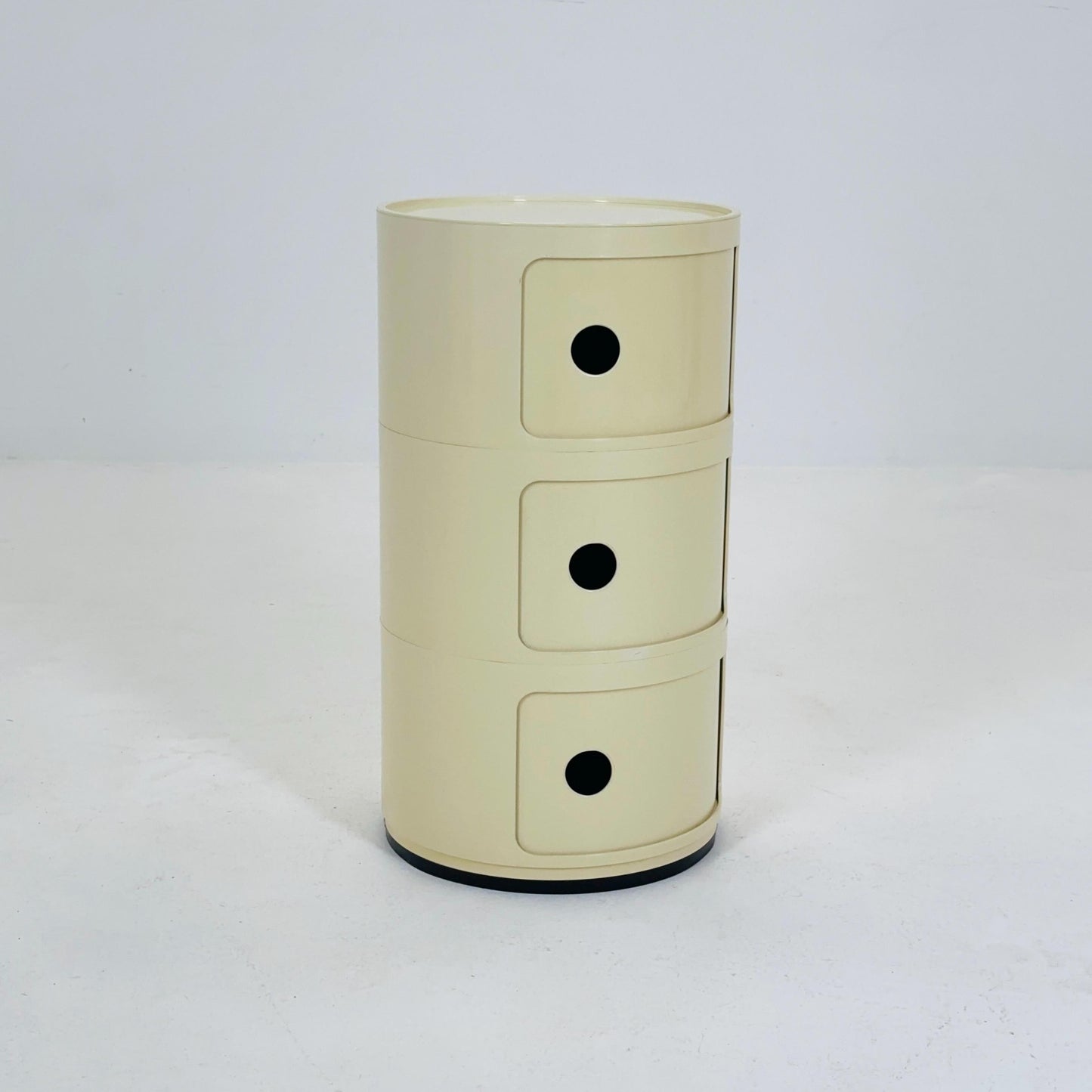 Mid century Anna Castelli Ferrieri Roll Container for Kartell, Model 4965-6-7 – 3-Tier Storage Unit Italy 1970s