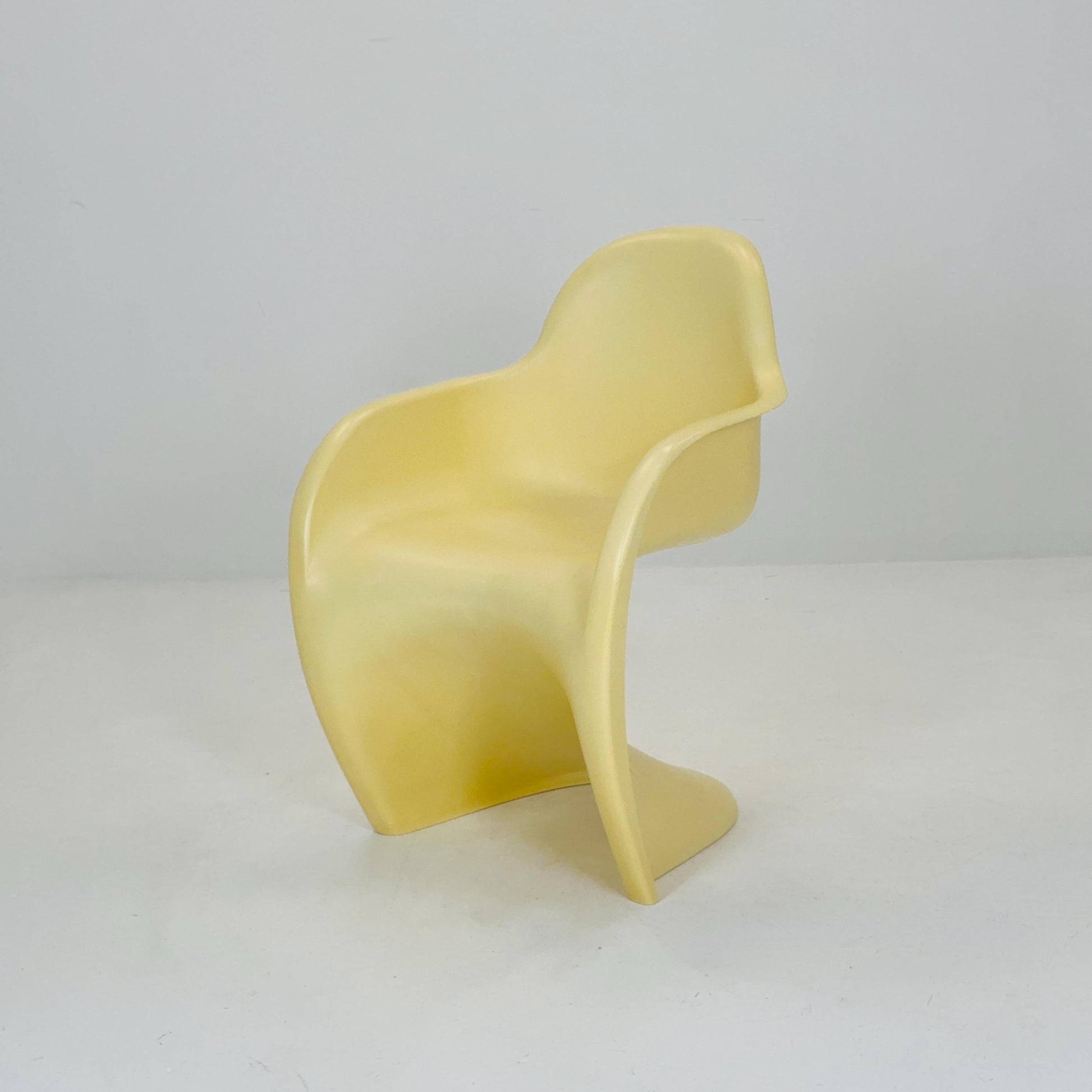 Space Age Panton Armchair Model 9093 by Pioneer – Rare Limited Edition 2000s, Beige ABS, Iconic Design