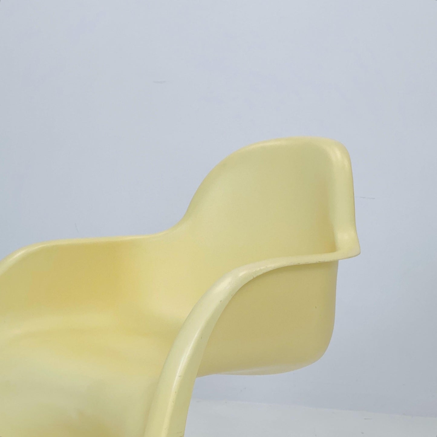 Space Age Panton Armchair Model 9093 by Pioneer – Rare Limited Edition 2000s, Beige ABS, Iconic Design