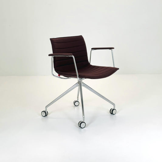 1 of 8 Mid-Century design CATIFA 46 Armchairs by Lievore Altherr Molina for Arper Italy