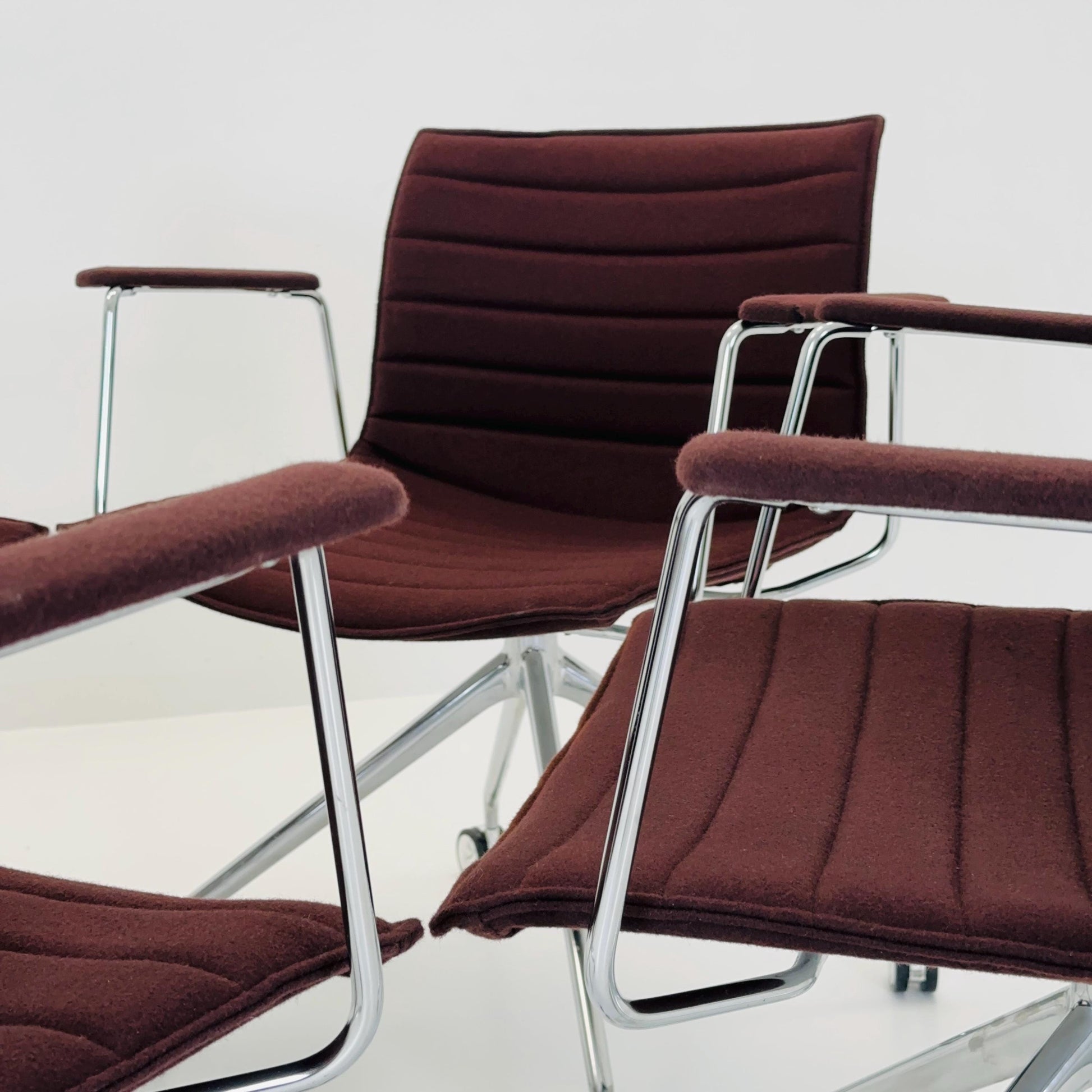 set of 4 Mid-Century design CATIFA 46 Armchairs by Lievore Altherr Molina for Arper Italy