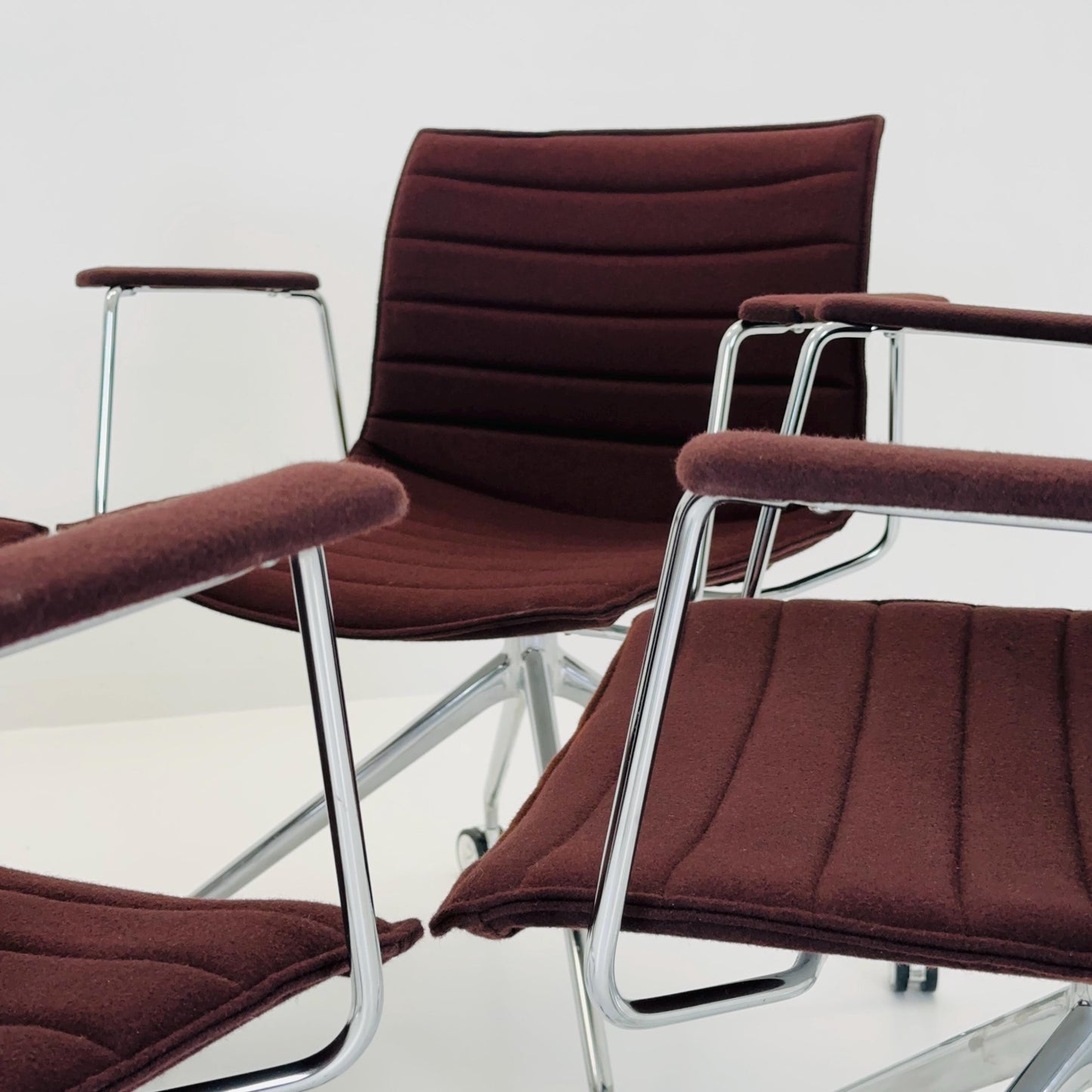 set of 8 Mid-Century design CATIFA 46 Armchairs by Lievore Altherr Molina for Arper Italy
