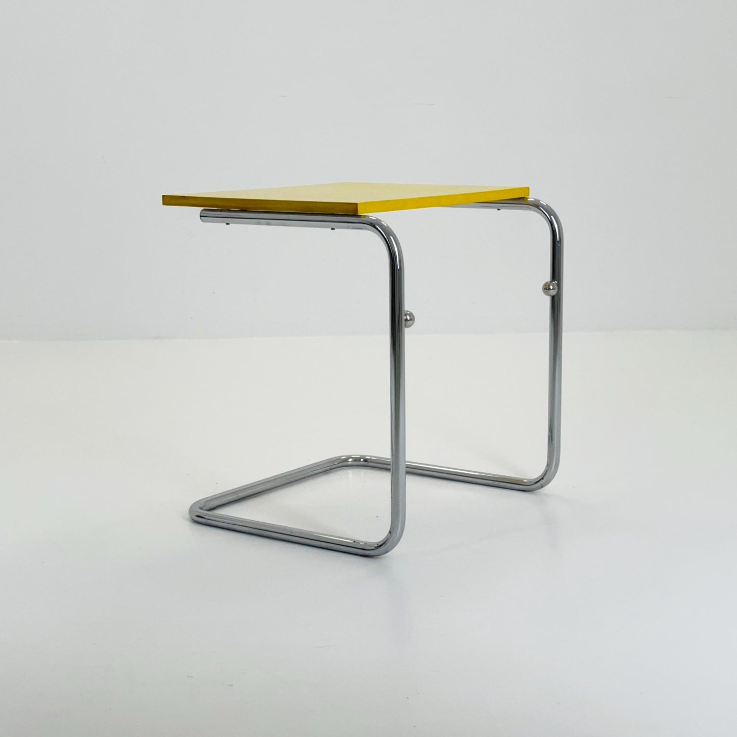 Mid-Century Bauhaus Side Table by Marcel Breuer – Rare 1980s Germany