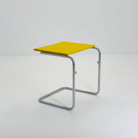 Mid-Century Bauhaus Side Table by Marcel Breuer – Rare 1980s Germany