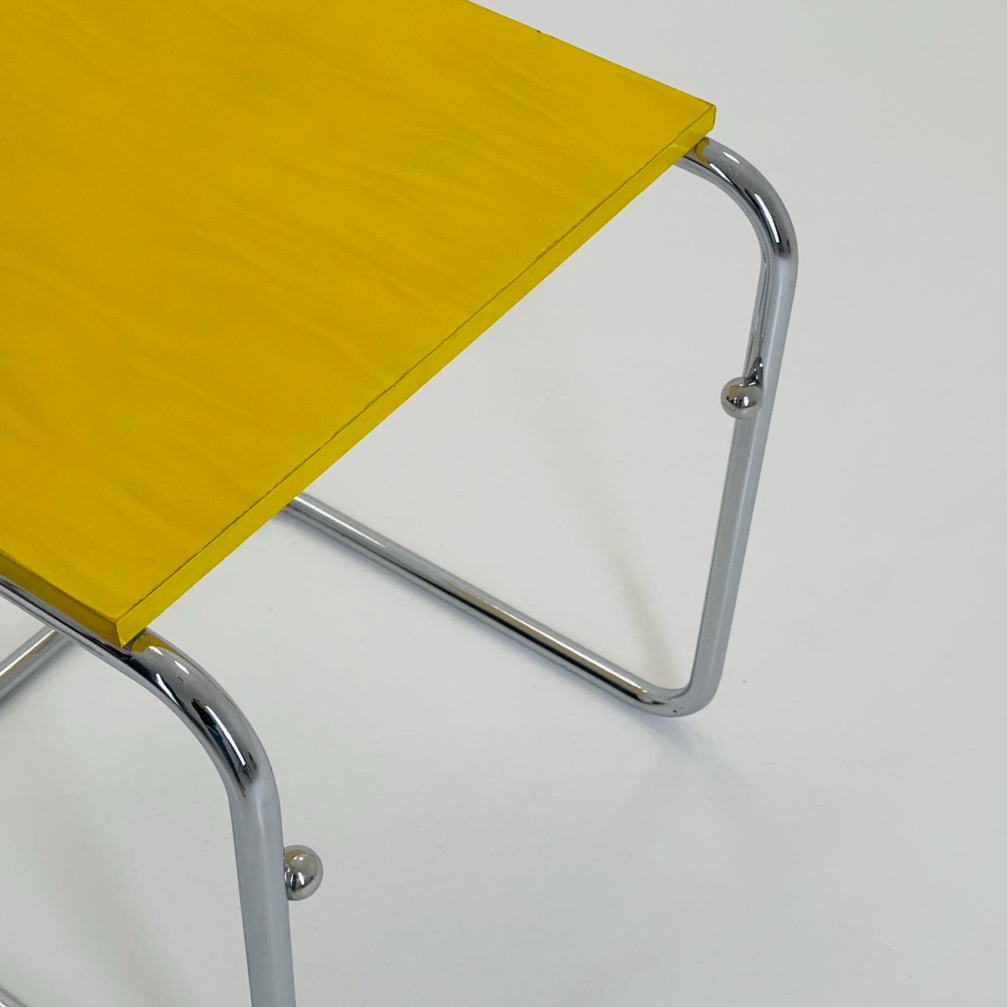 Mid-Century Bauhaus Side Table by Marcel Breuer – Rare 1980s Germany