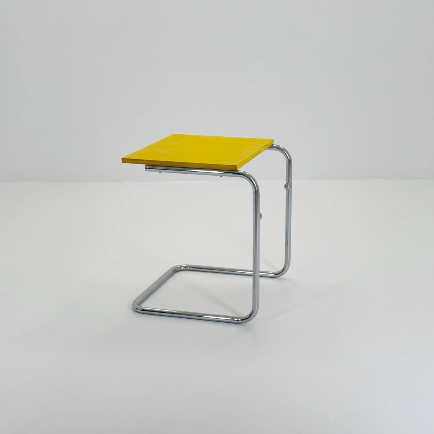 Mid-Century Bauhaus Side Table by Marcel Breuer – Rare 1980s Germany