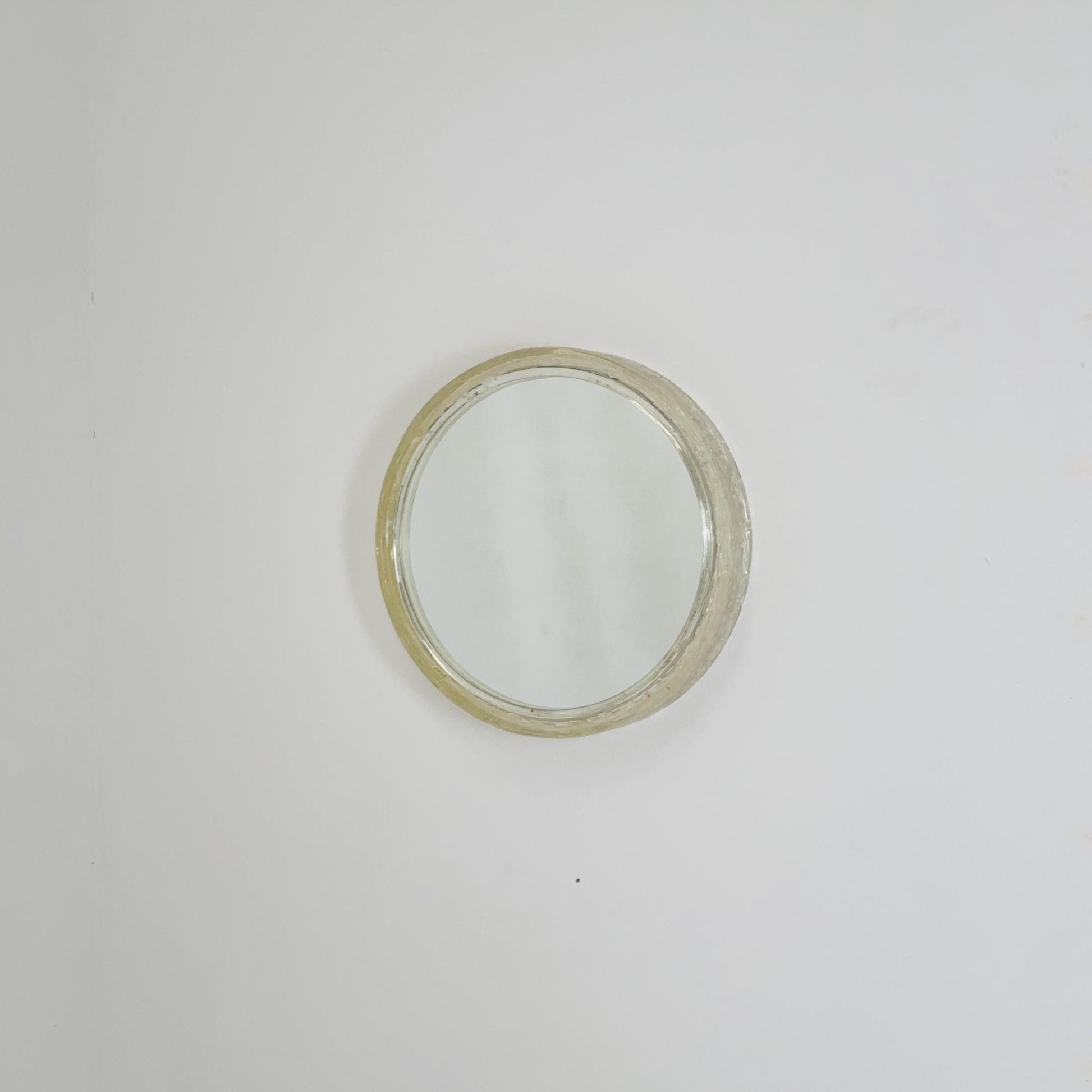 Mid-Century Modern Duscholux Wall Mirror ice glass – 1970s Germany