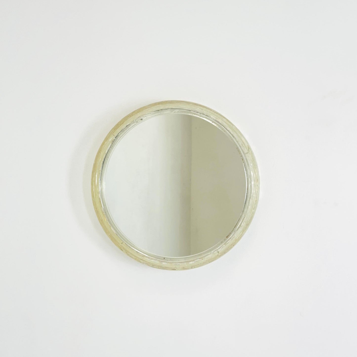 Mid-Century Modern Duscholux Wall Mirror ice glass – 1970s Germany