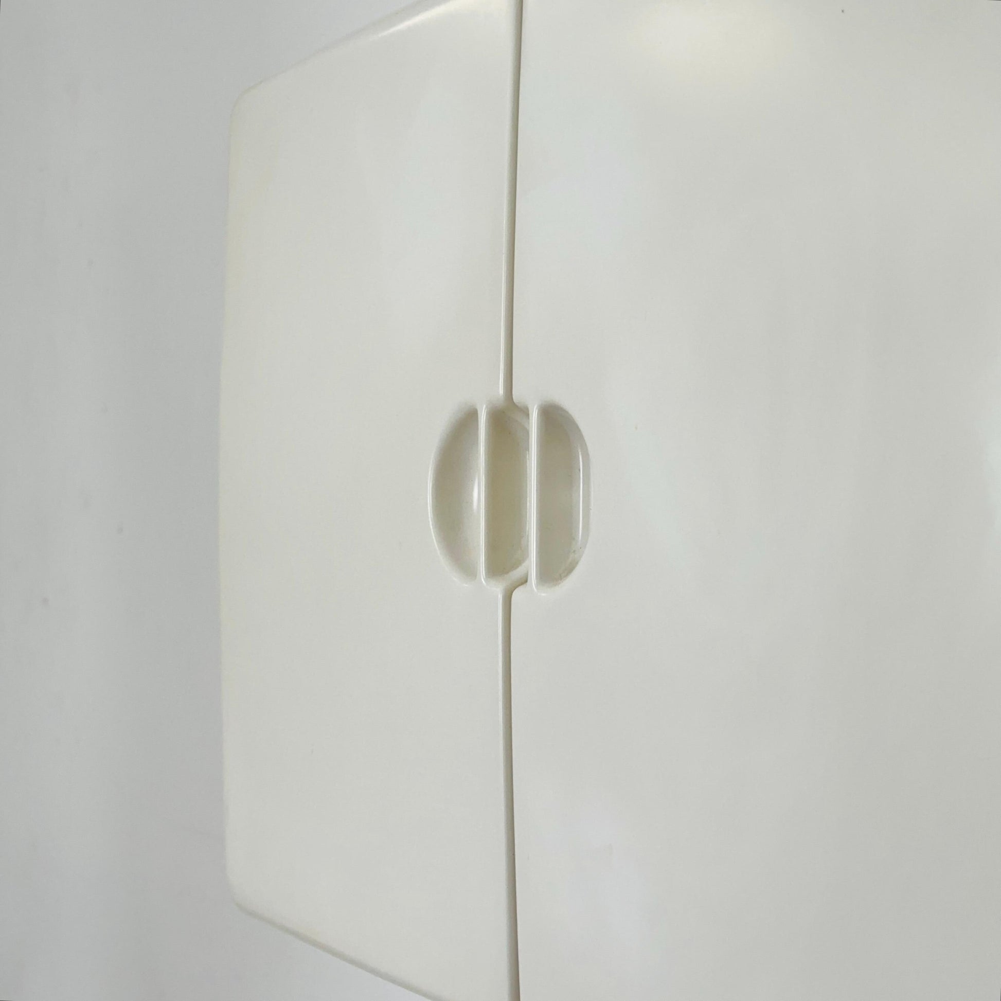 Mid century ‘Spluga’ Bathroom Cabinet by Prodotti CM Torino, 1970s | white black Cabinet | Italian Pharmacy Cabinet Italy