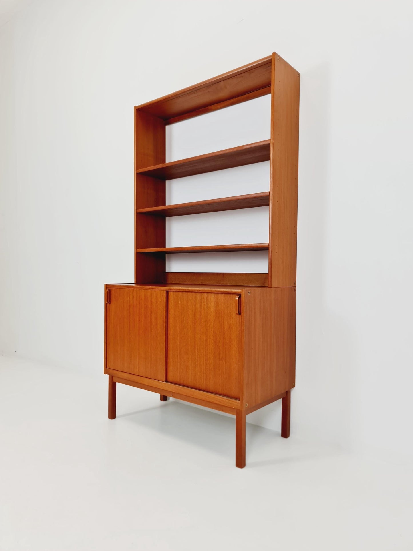 Swedish vintage chest of drawers/ book case teak by Fridhagen for Bodafors, 1960s