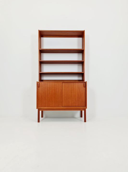 Swedish vintage chest of drawers/ book case teak by Fridhagen for Bodafors, 1960s