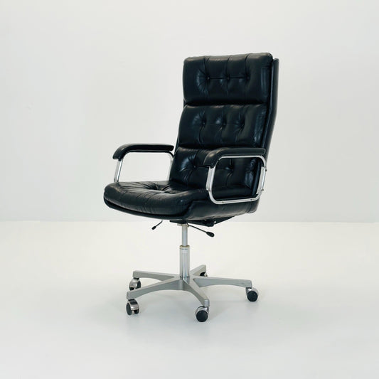 Mid Century Modern Executive Office Chair by Karl Erik for Schäfer, Germany 1980s