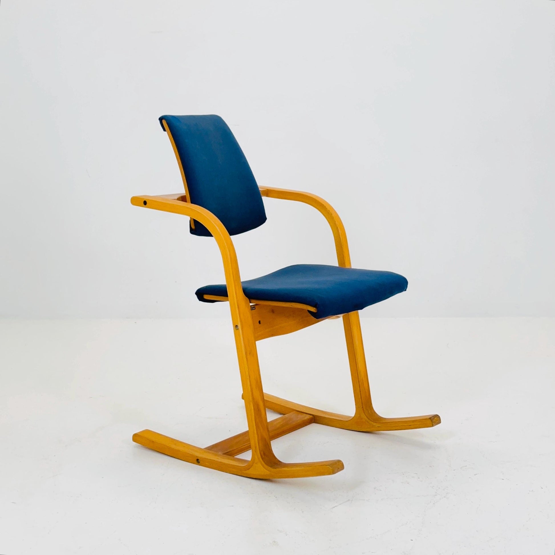Mid century rocking chair by Peter Opsvik for Stokke 1980s Norway