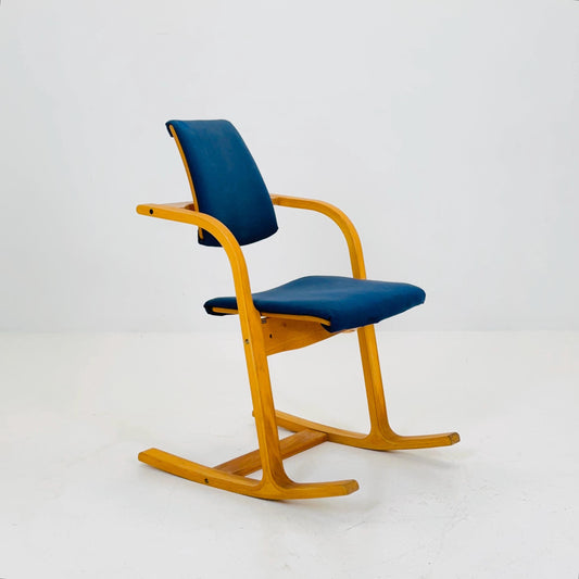 Mid century rocking chair by Peter Opsvik for Stokke 1980s Norway