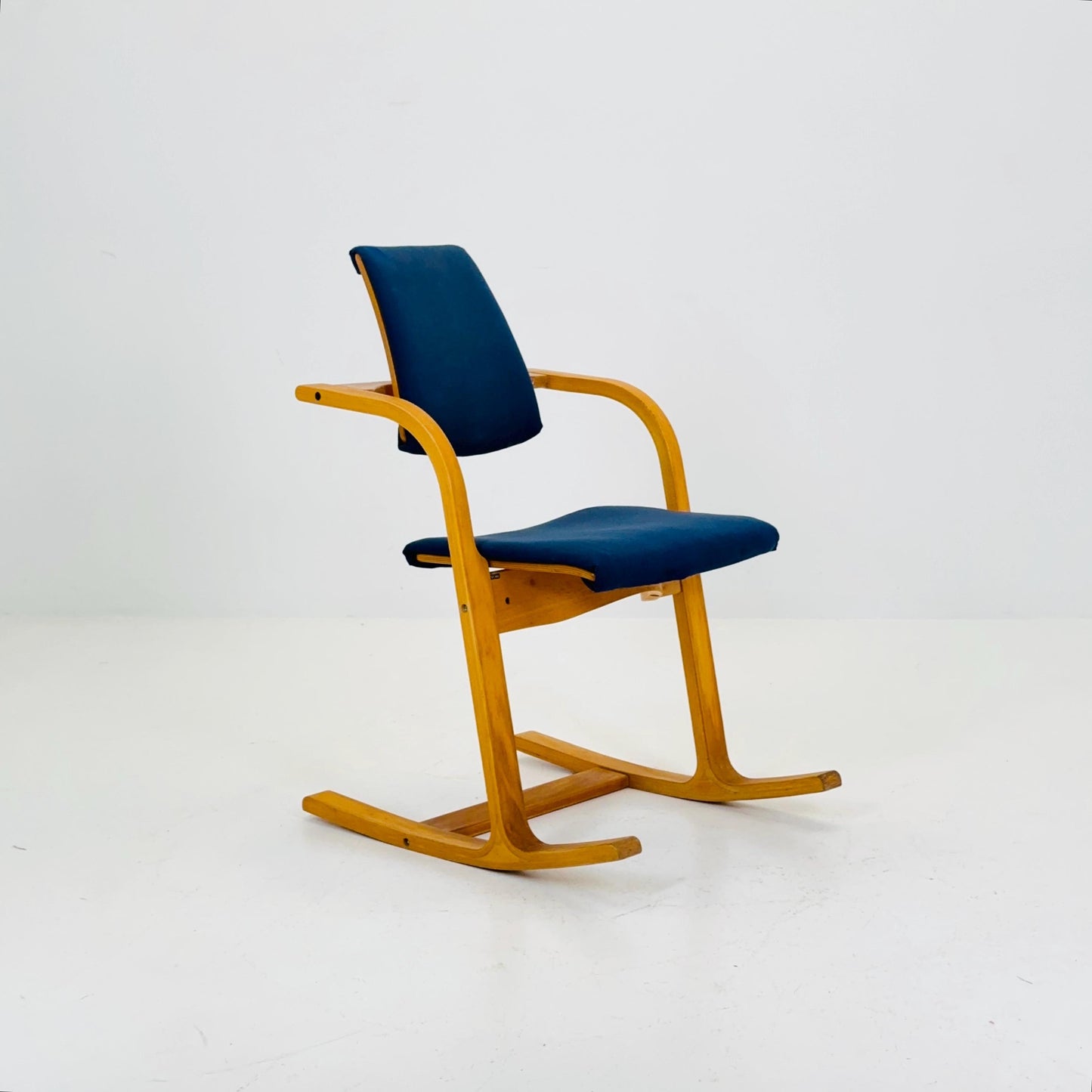 Mid century rocking chair by Peter Opsvik for Stokke 1980s Norway