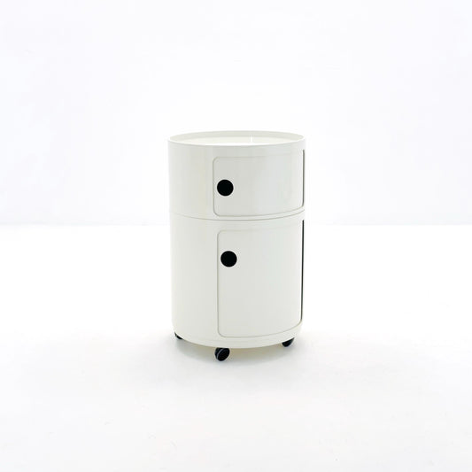 Mid-Century Space Age Componibili Cabinet / Side Table / Trolley — Anna Castelli Ferrieri for Kartell, Italy 1980s