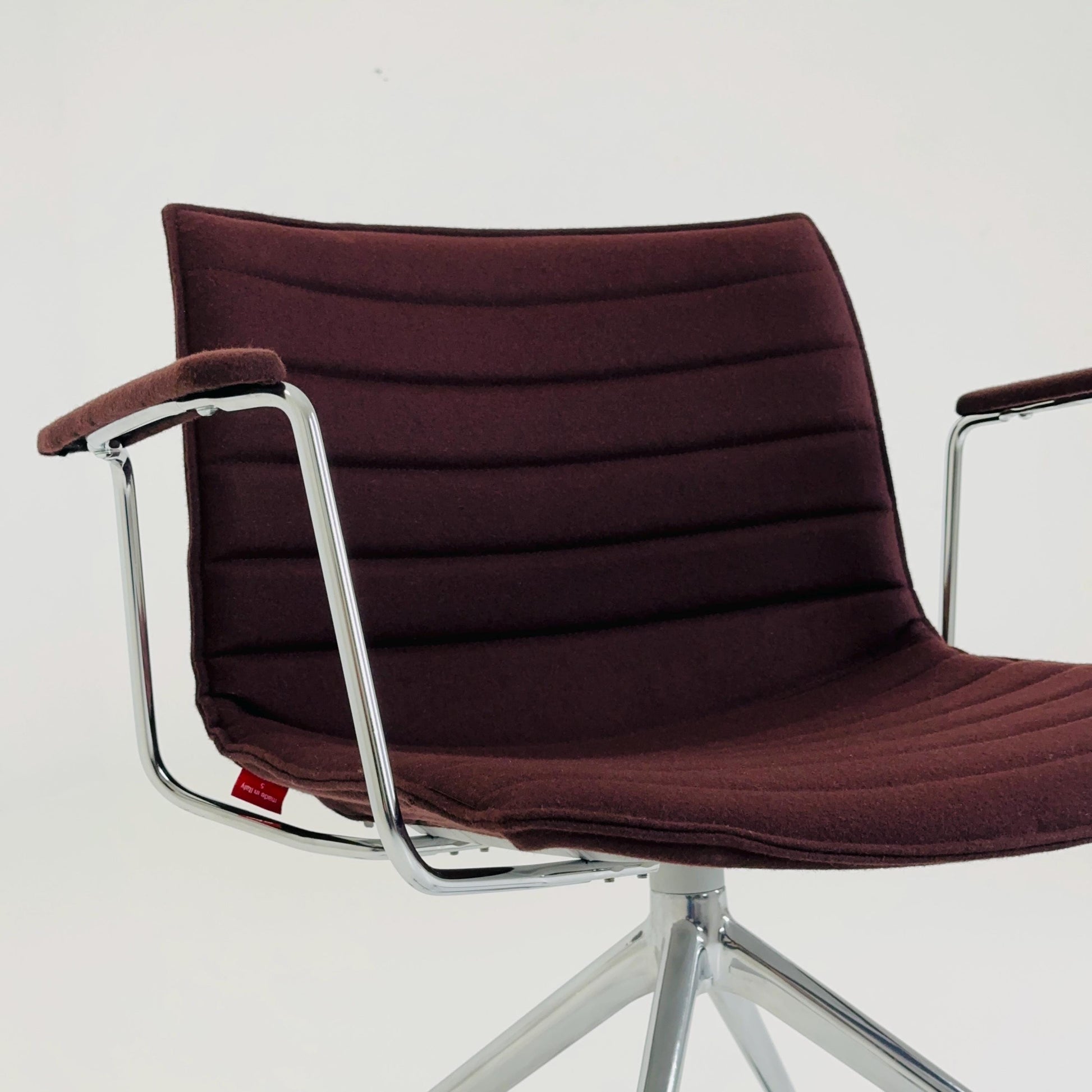 1 of 8 Mid-Century design CATIFA 46 Armchairs by Lievore Altherr Molina for Arper Italy