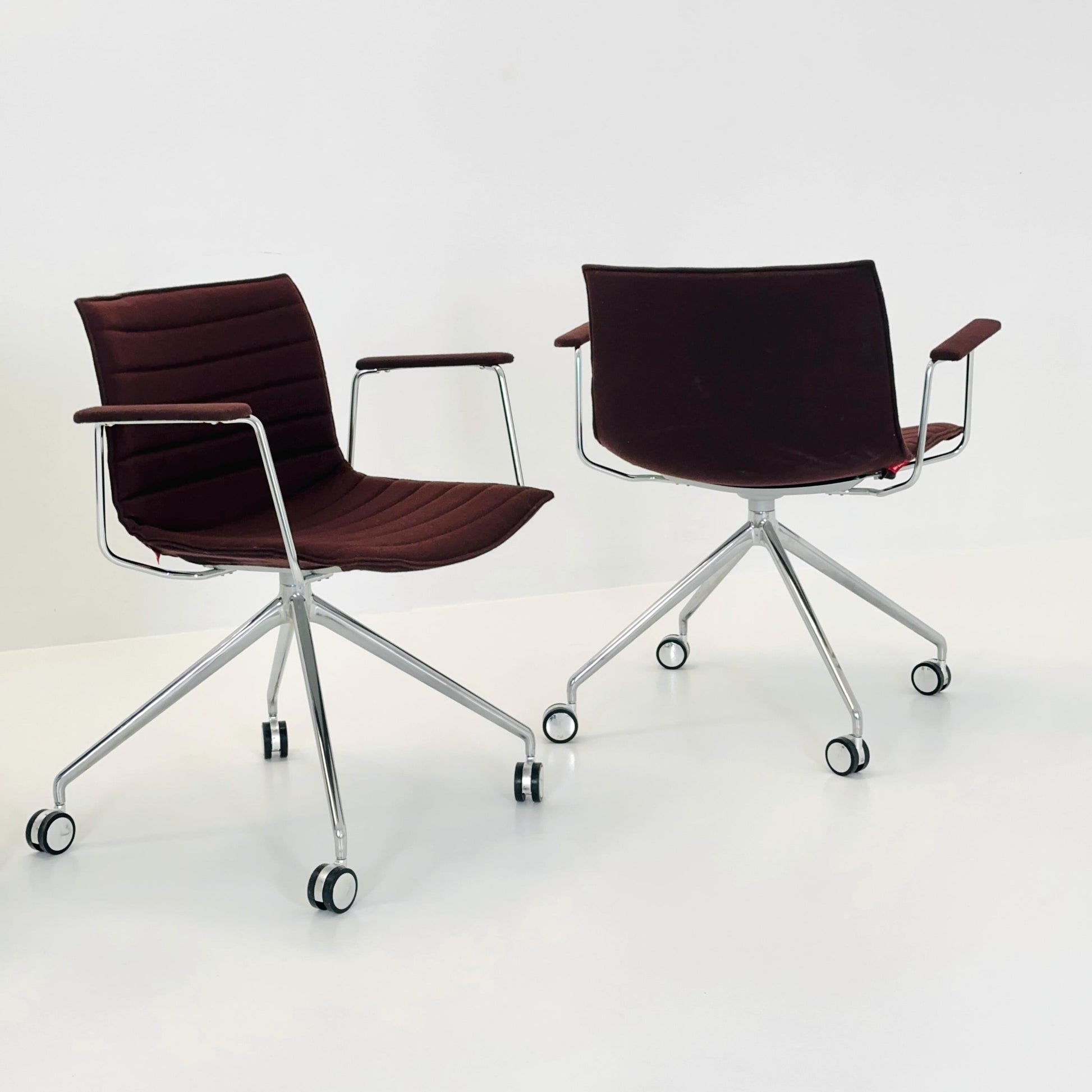 set of 4 Mid-Century design CATIFA 46 Armchairs by Lievore Altherr Molina for Arper Italy