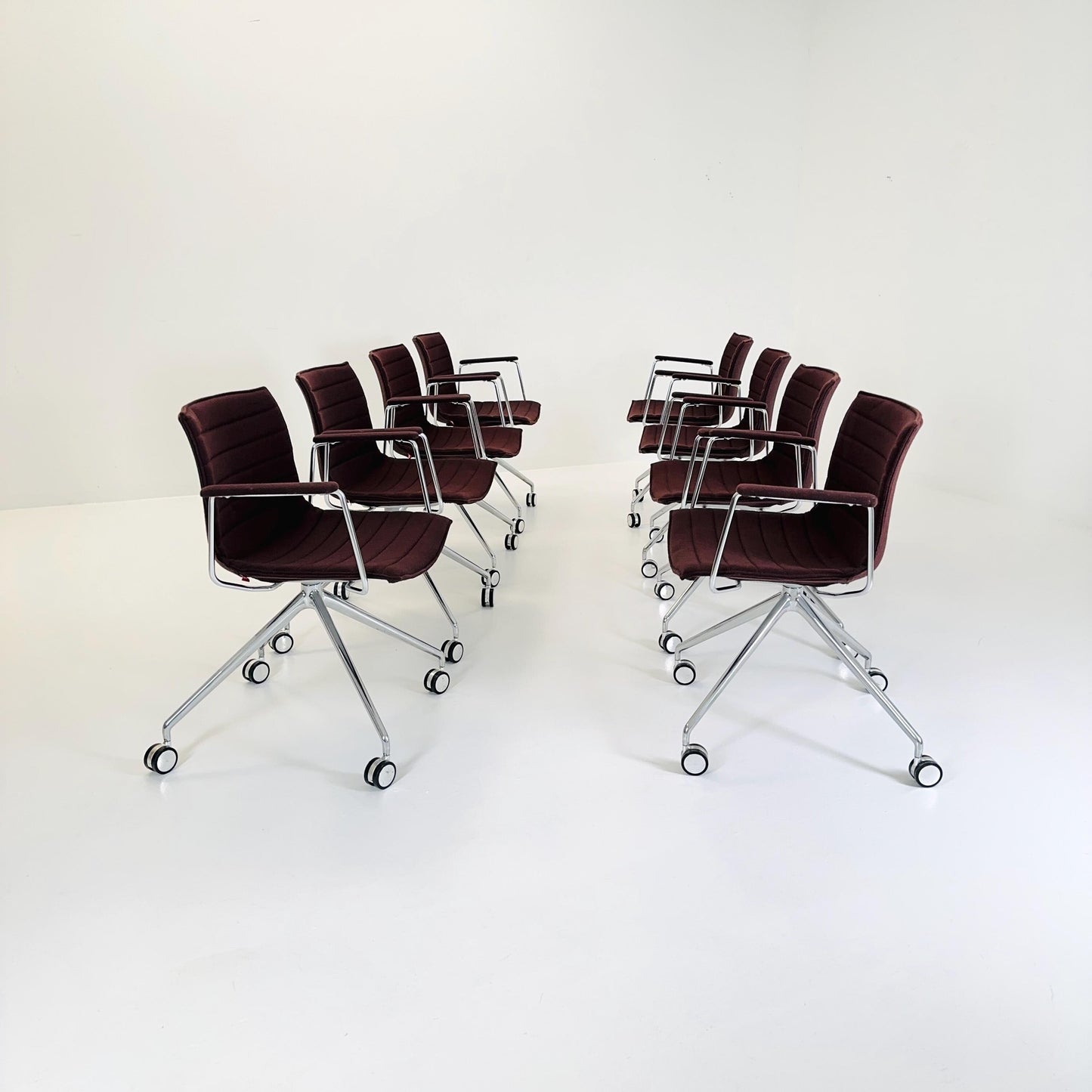 set of 4 Mid-Century design CATIFA 46 Armchairs by Lievore Altherr Molina for Arper Italy