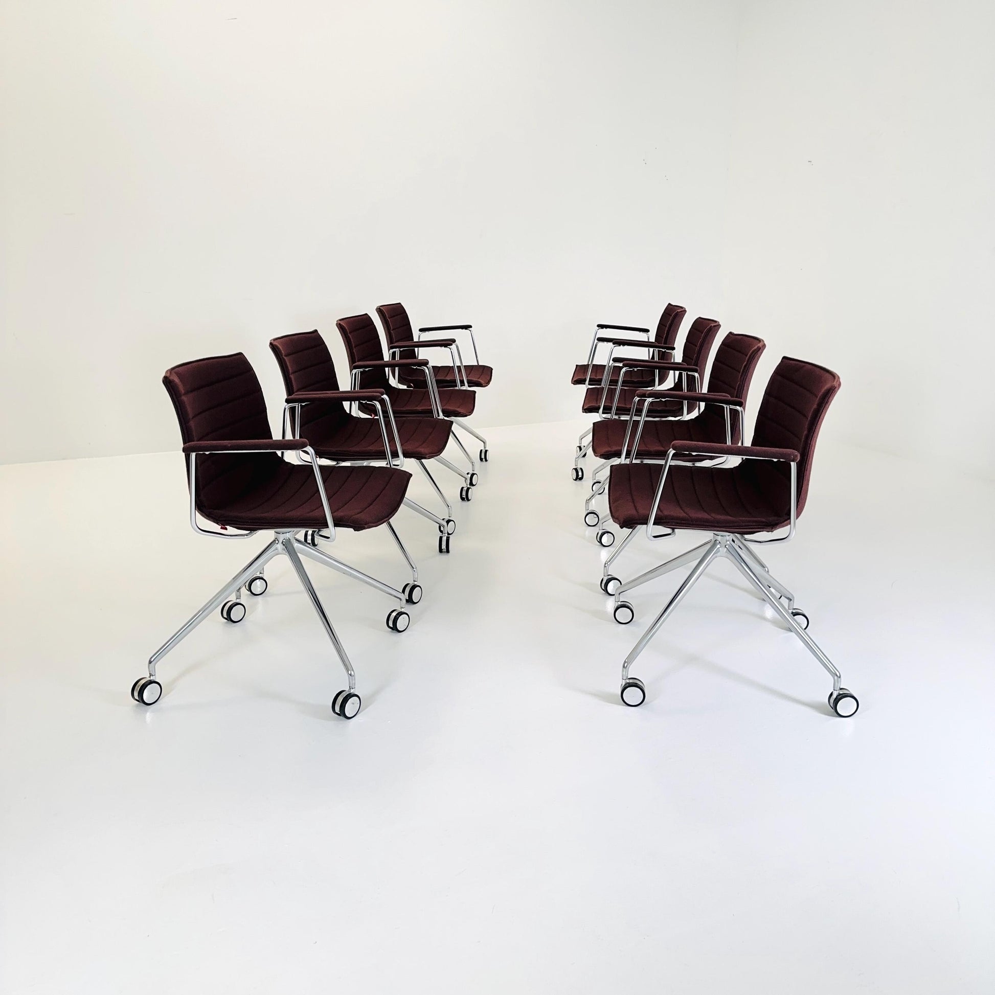set of 4 Mid-Century design CATIFA 46 Armchairs by Lievore Altherr Molina for Arper Italy