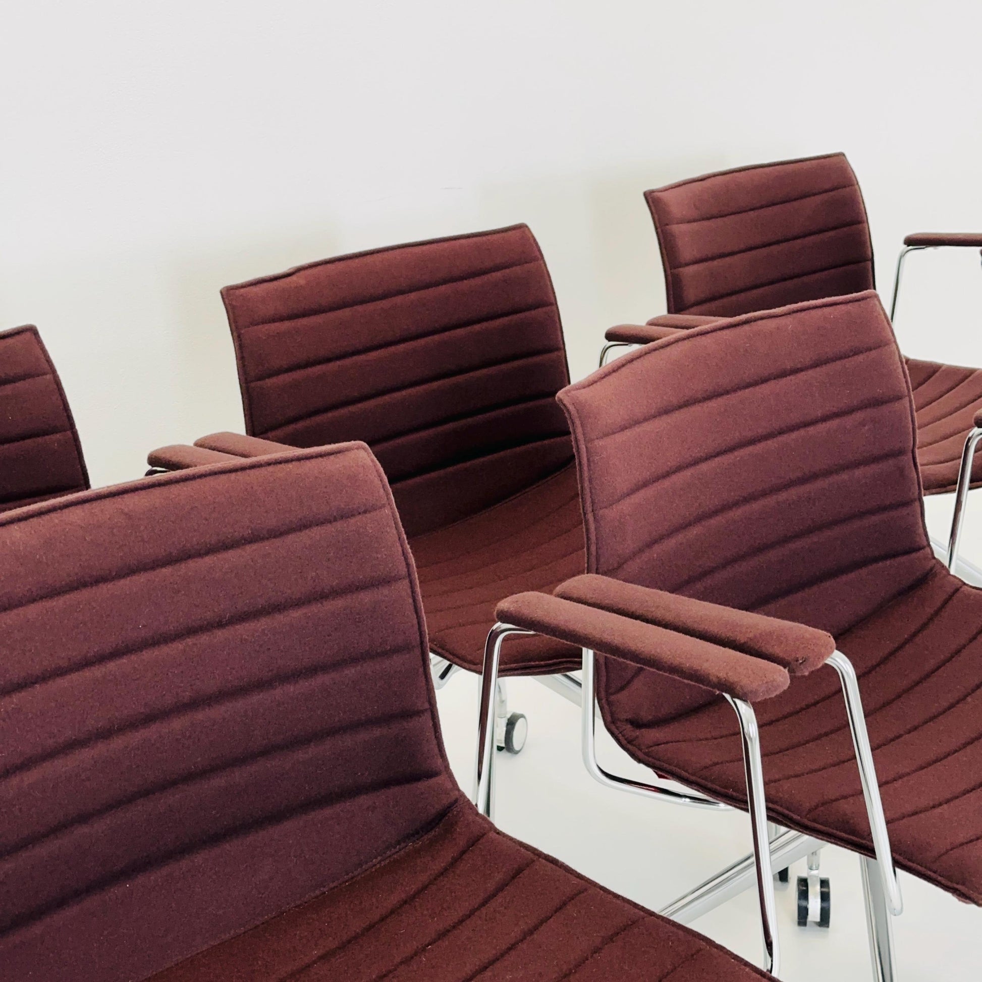 set of 4 Mid-Century design CATIFA 46 Armchairs by Lievore Altherr Molina for Arper Italy