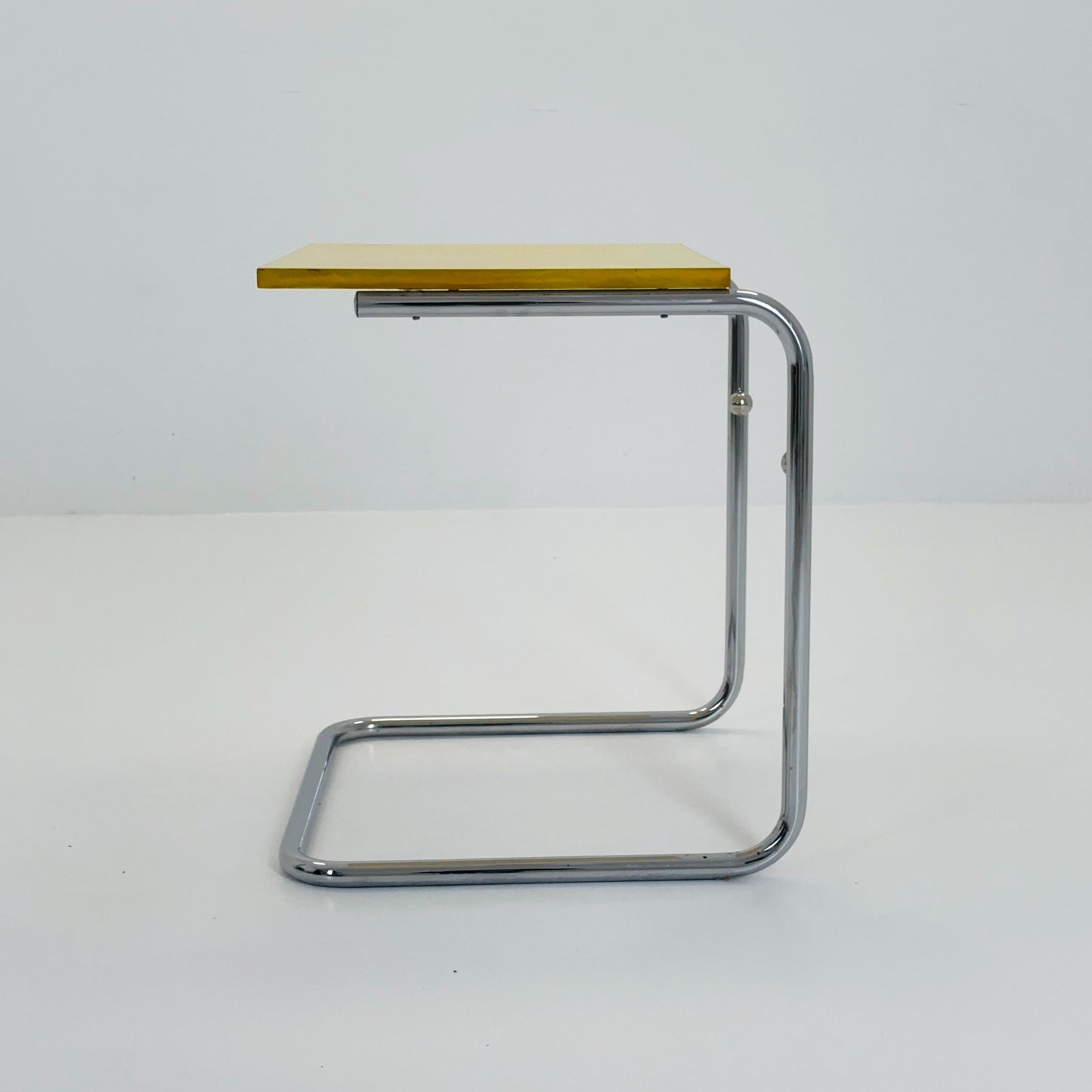 Mid-Century Bauhaus Side Table by Marcel Breuer – Rare 1980s Germany