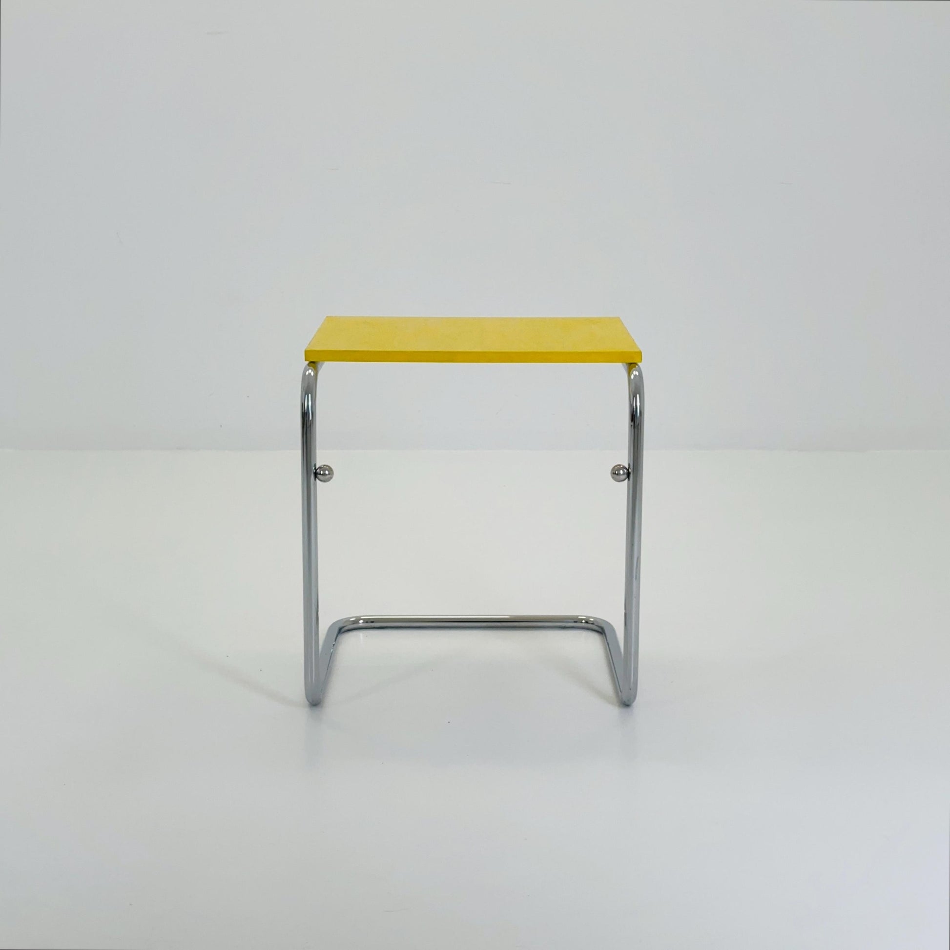 Mid-Century Bauhaus Side Table by Marcel Breuer – Rare 1980s Germany