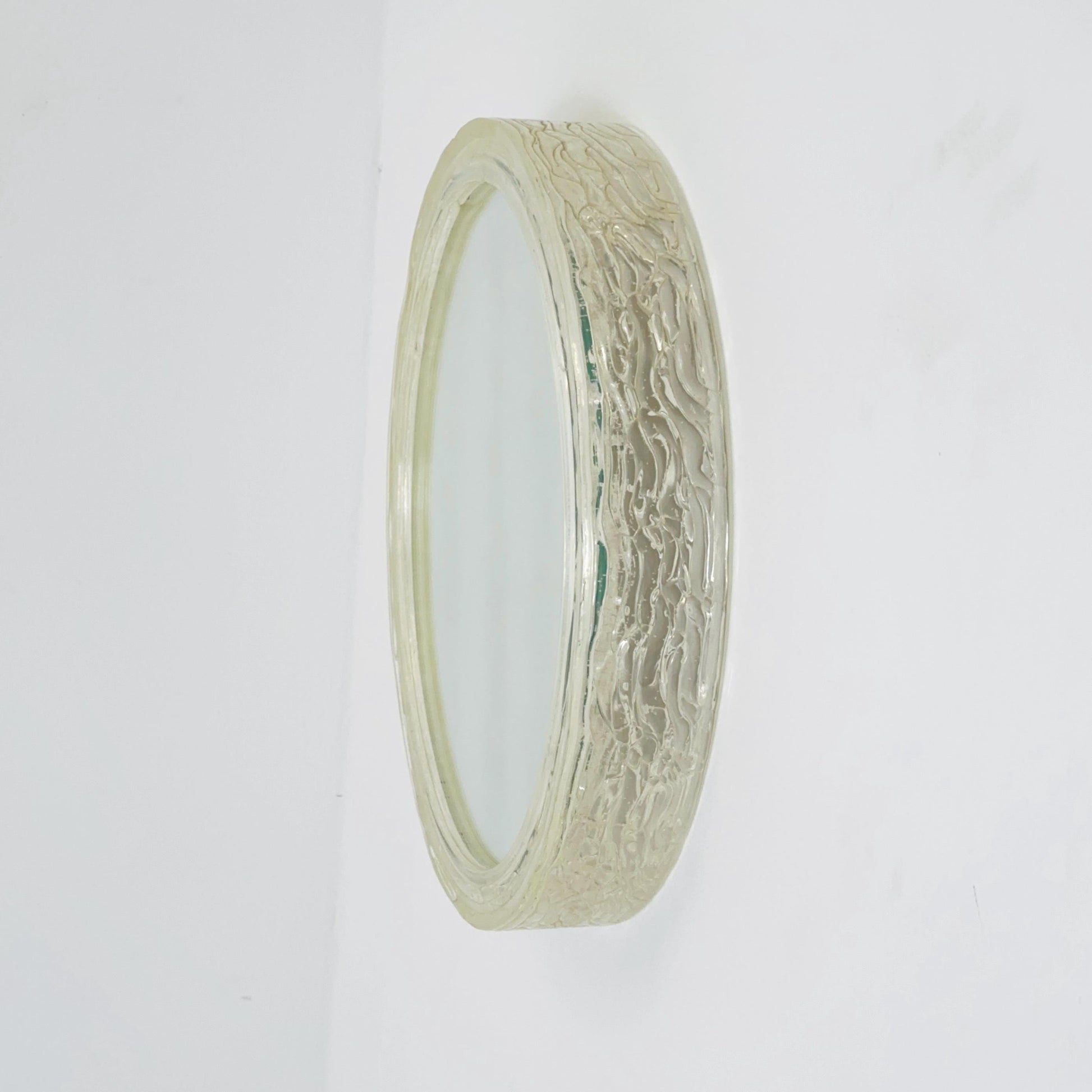 Mid-Century Modern Duscholux Wall Mirror ice glass – 1970s Germany