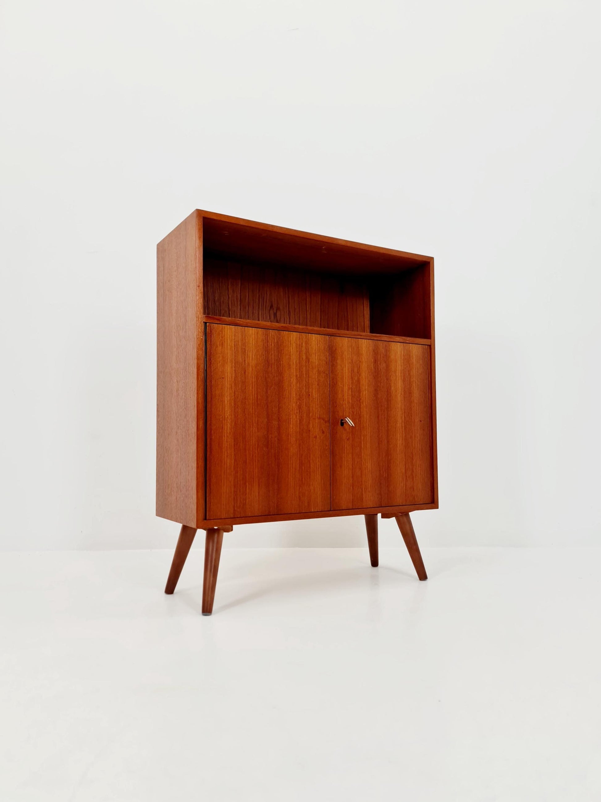 Mid-century German vintage teak sideboard, BY FH Möbel 1960s