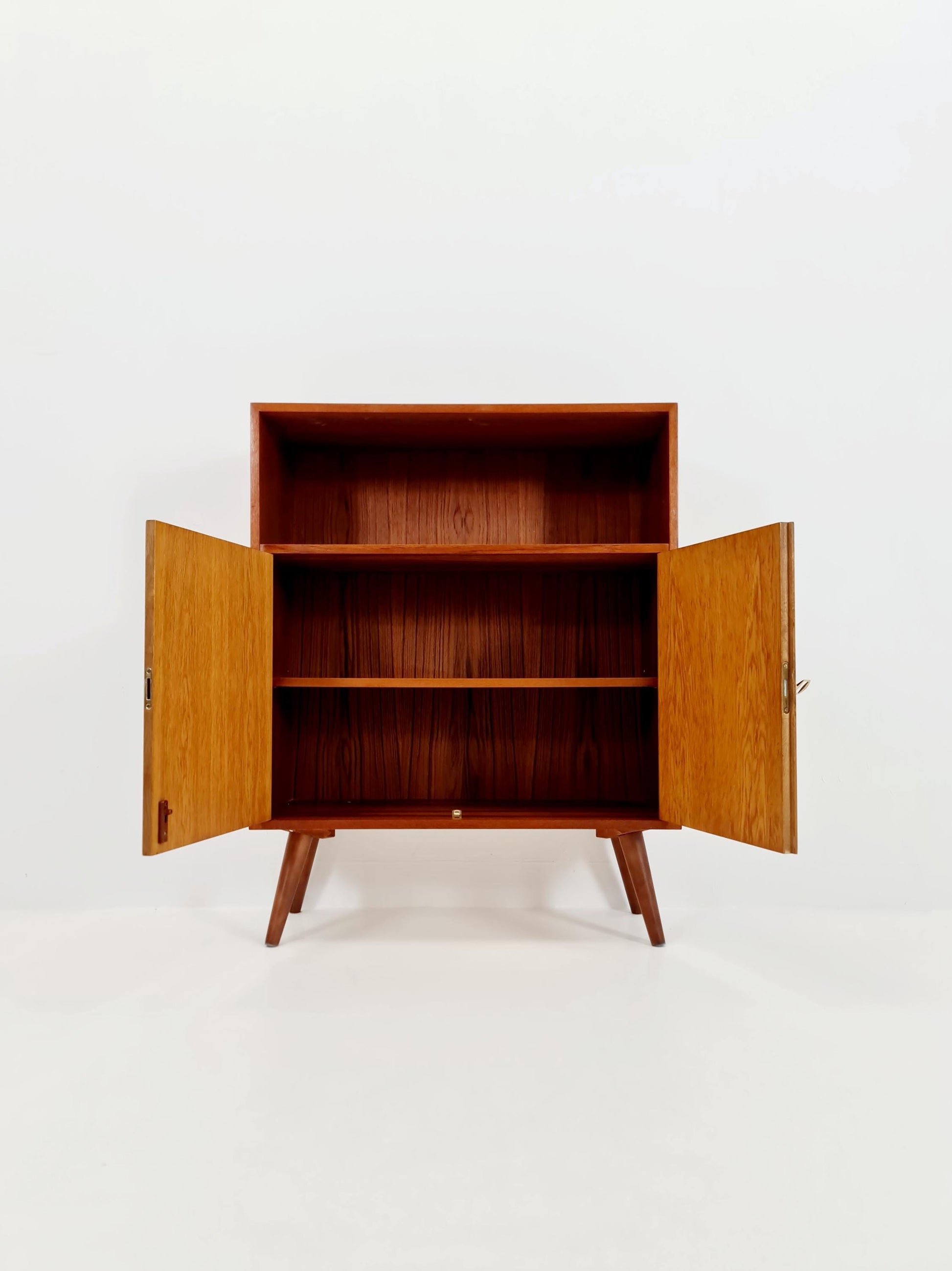 Mid-century German vintage teak sideboard, BY FH Möbel 1960s