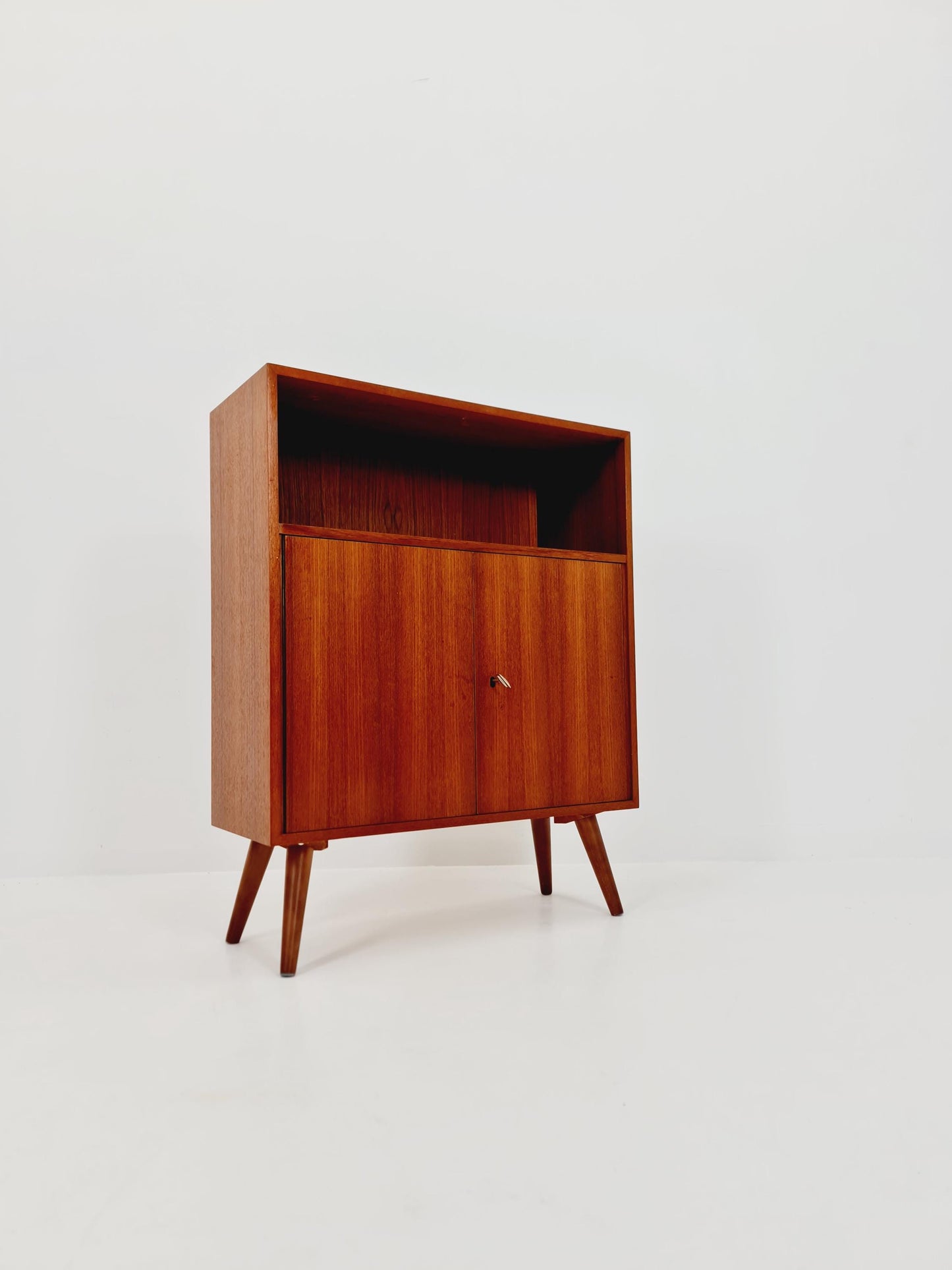 Mid-century German vintage teak sideboard, BY FH Möbel 1960s