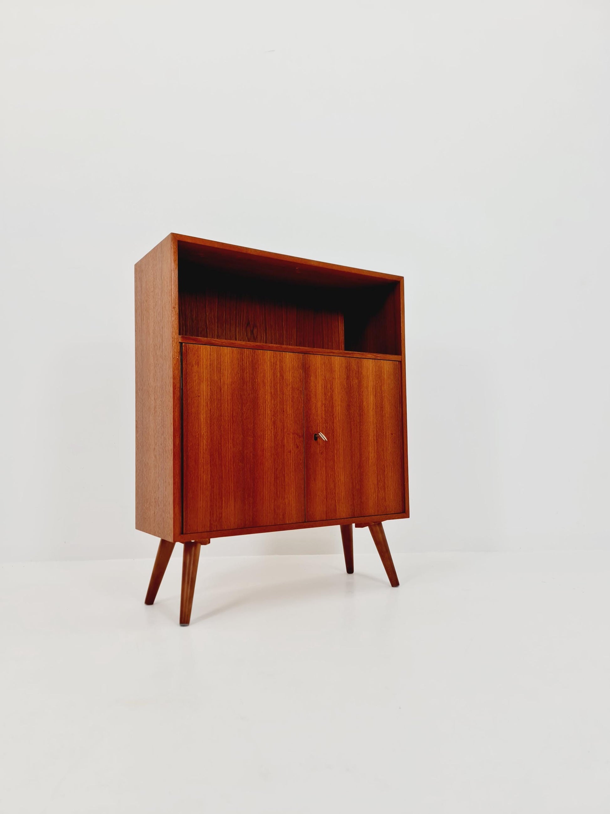 Mid-century German vintage teak sideboard, BY FH Möbel 1960s