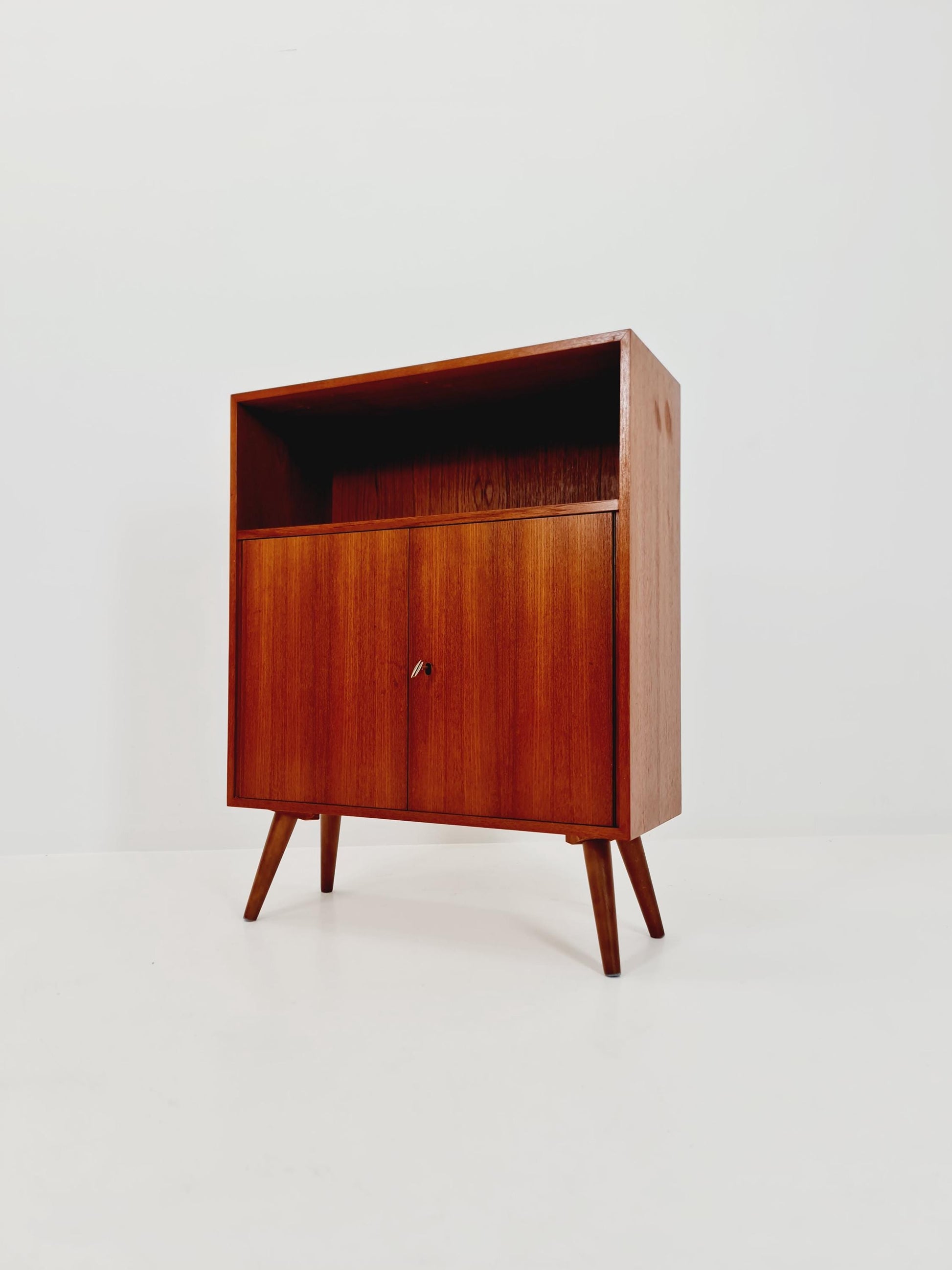 Mid-century German vintage teak sideboard, BY FH Möbel 1960s