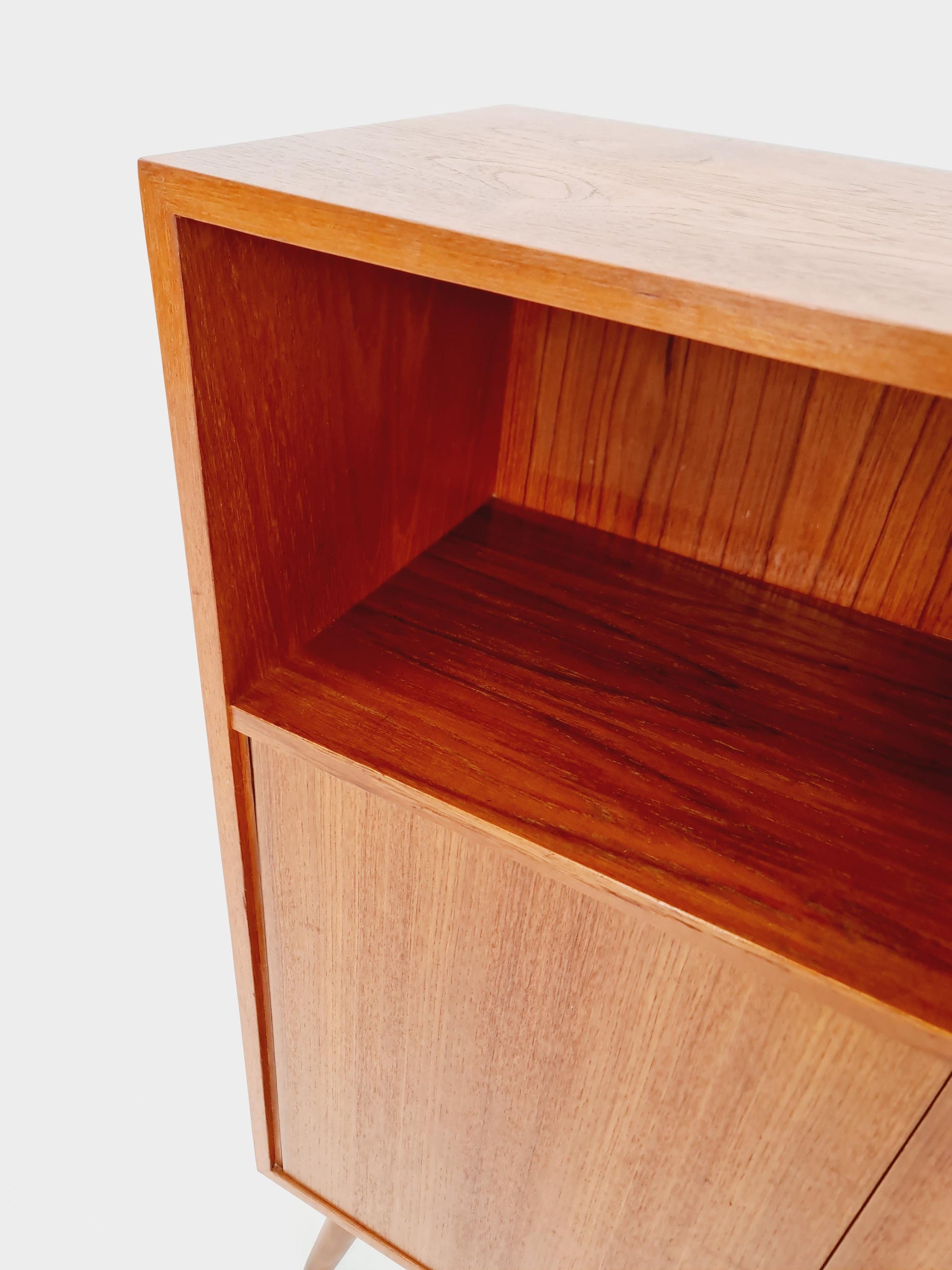 Mid-century German vintage teak sideboard, BY FH Möbel 1960s