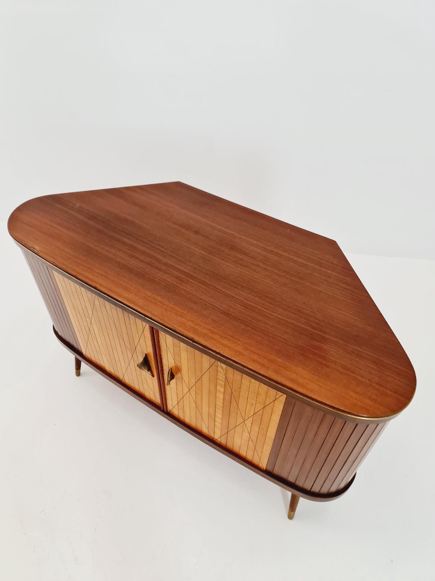 Rare Mid century Corner German bar/ sideboard, 1950s