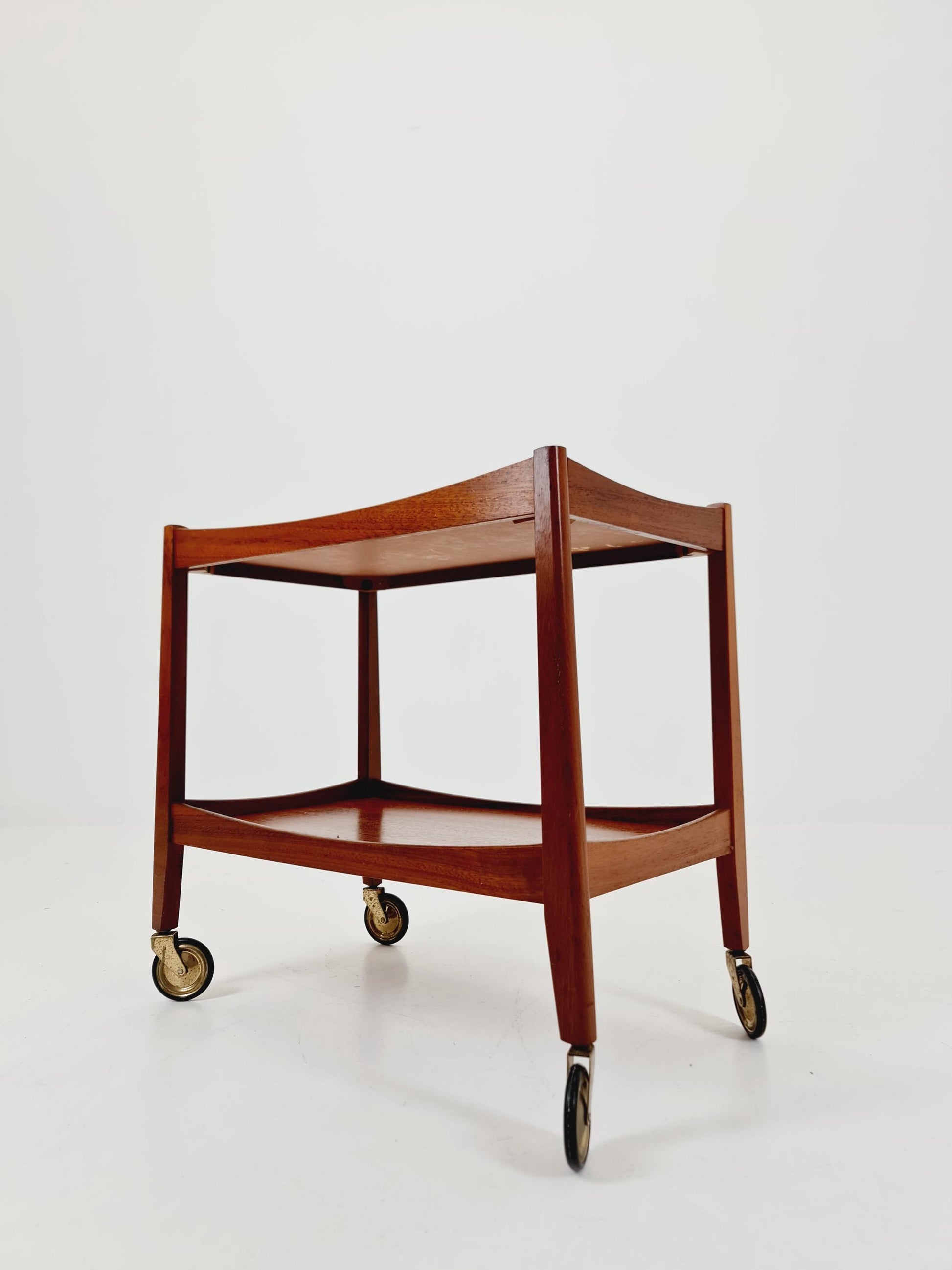 Midcentury Teak Vintage Side table/ Bedside table/ Night stand straight from the sixties By Opal