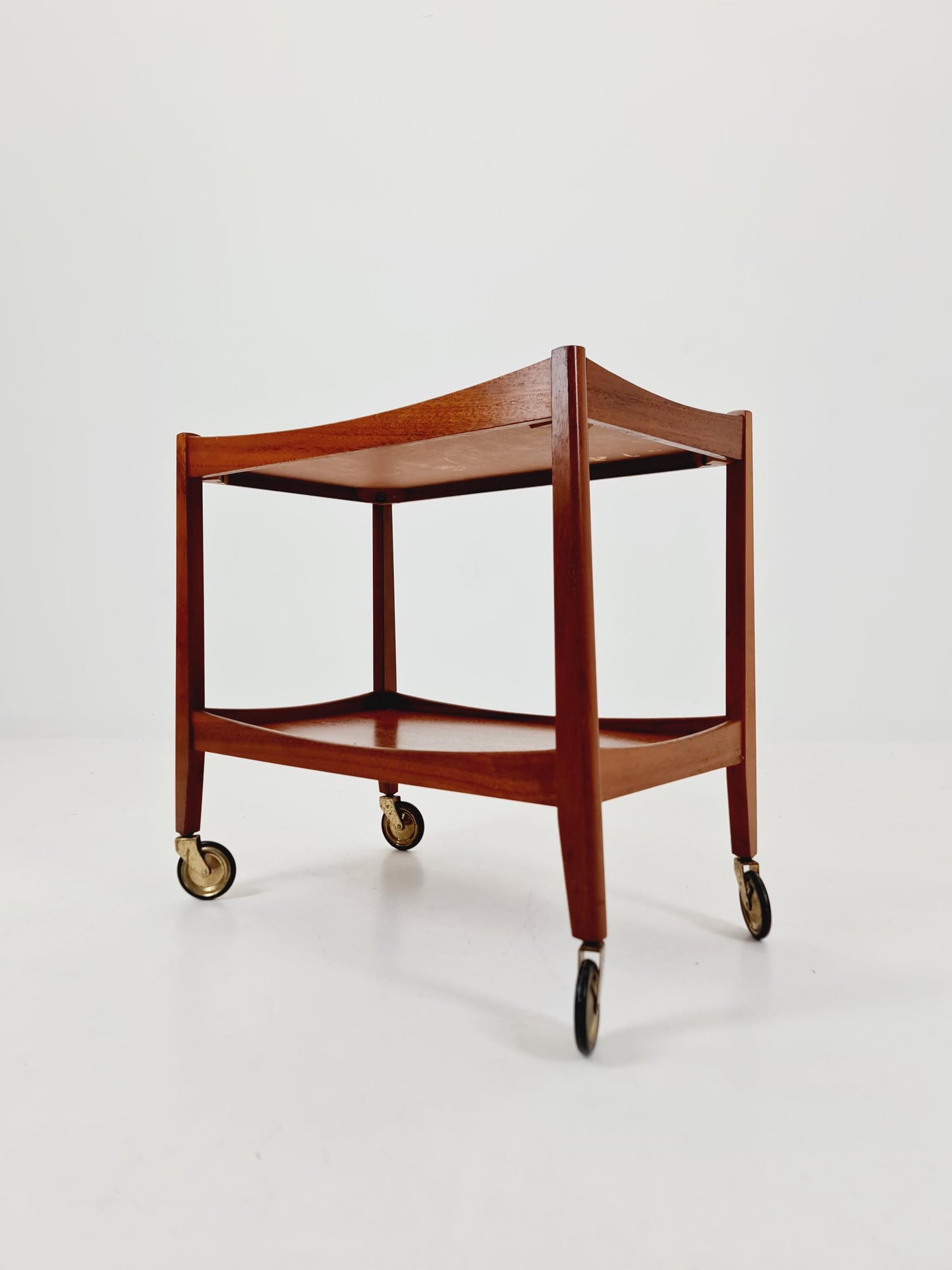 Midcentury Teak Vintage Side table/ Bedside table/ Night stand straight from the sixties By Opal
