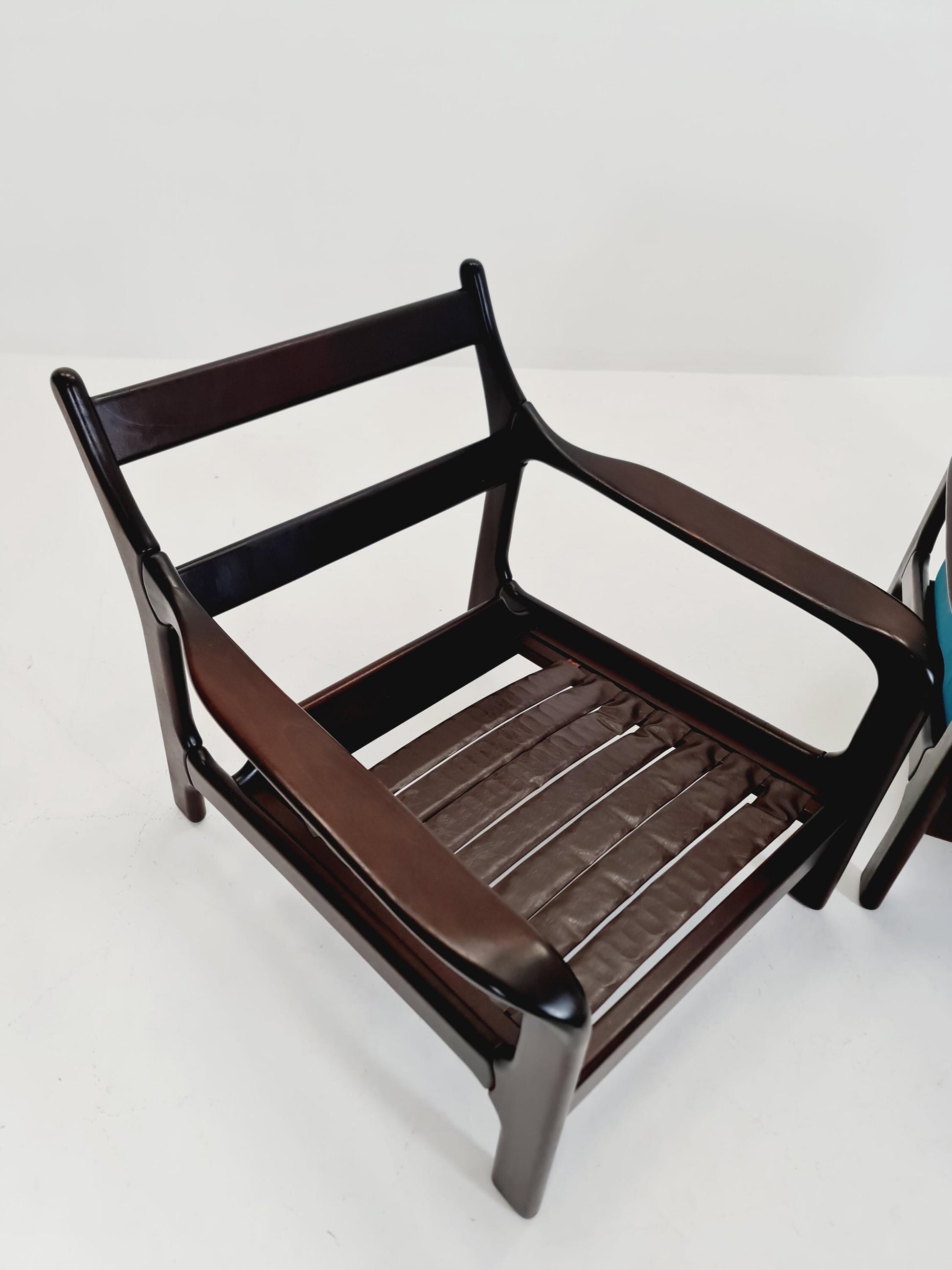 Midcentury German Set of 2 space age lounge chairs , 1970s
