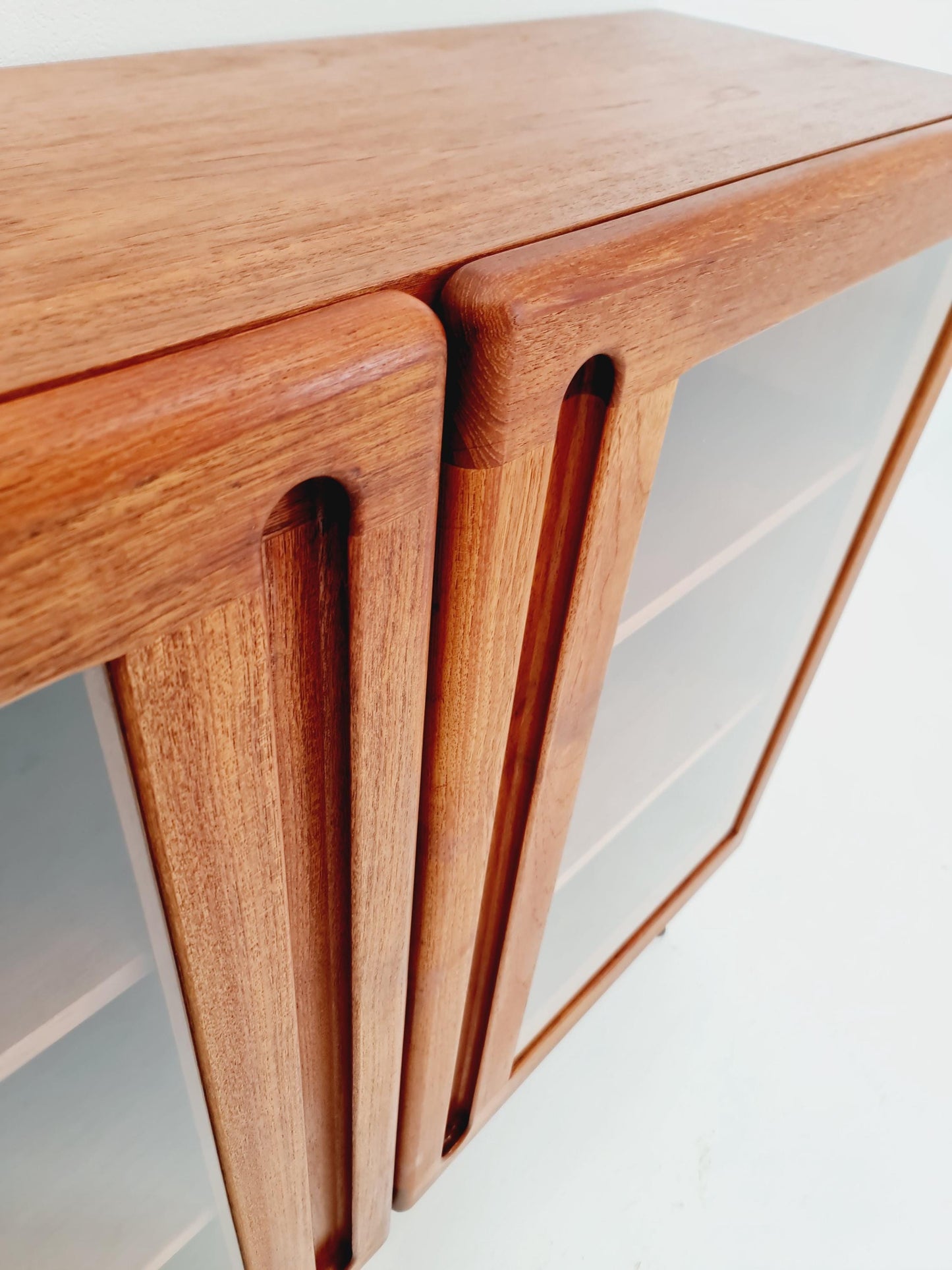 Vintage Mid century Danish Highboard Showcase , Denmark, 1960s