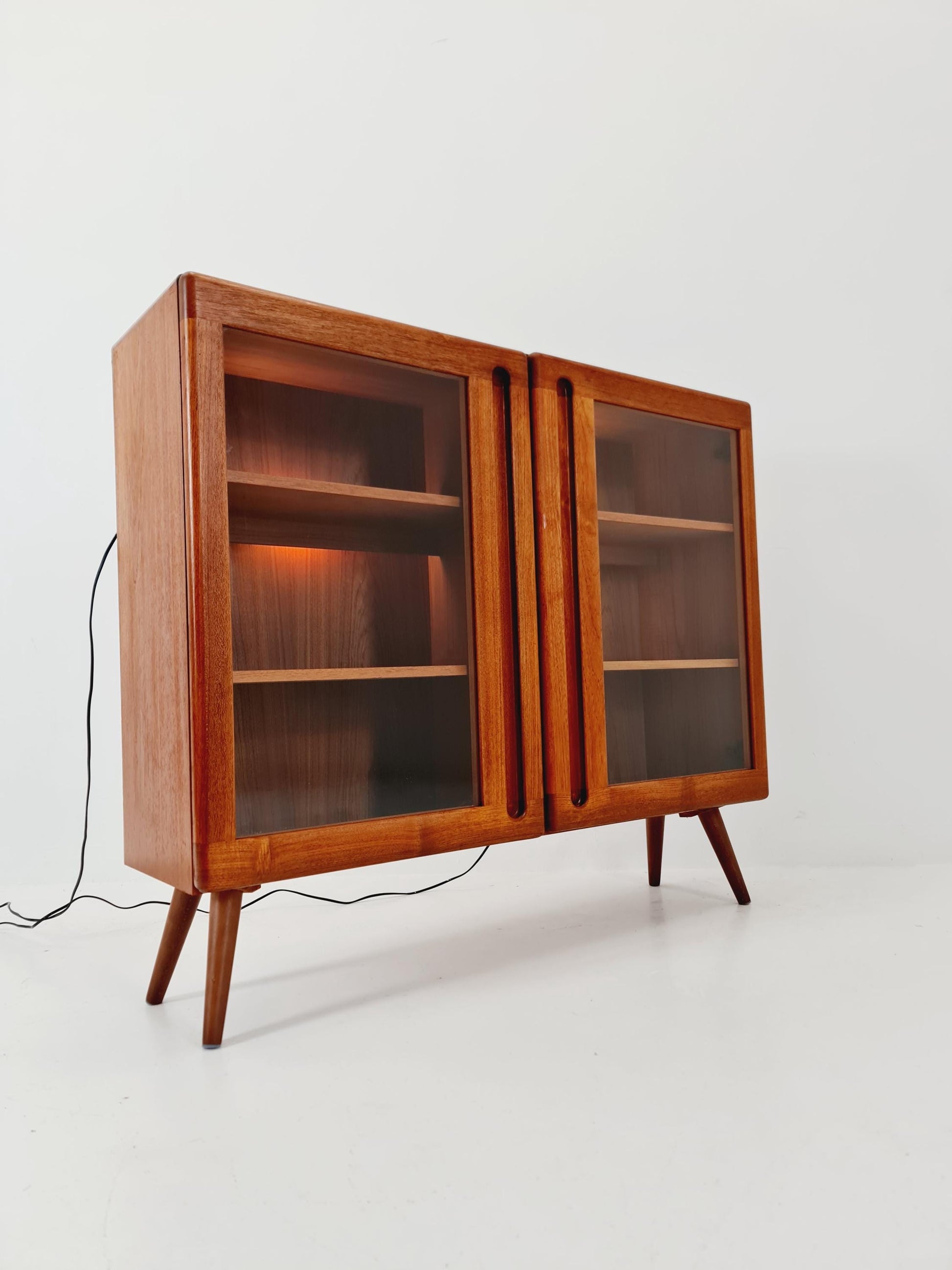 Vintage Mid century Danish Highboard Showcase , Denmark, 1960s