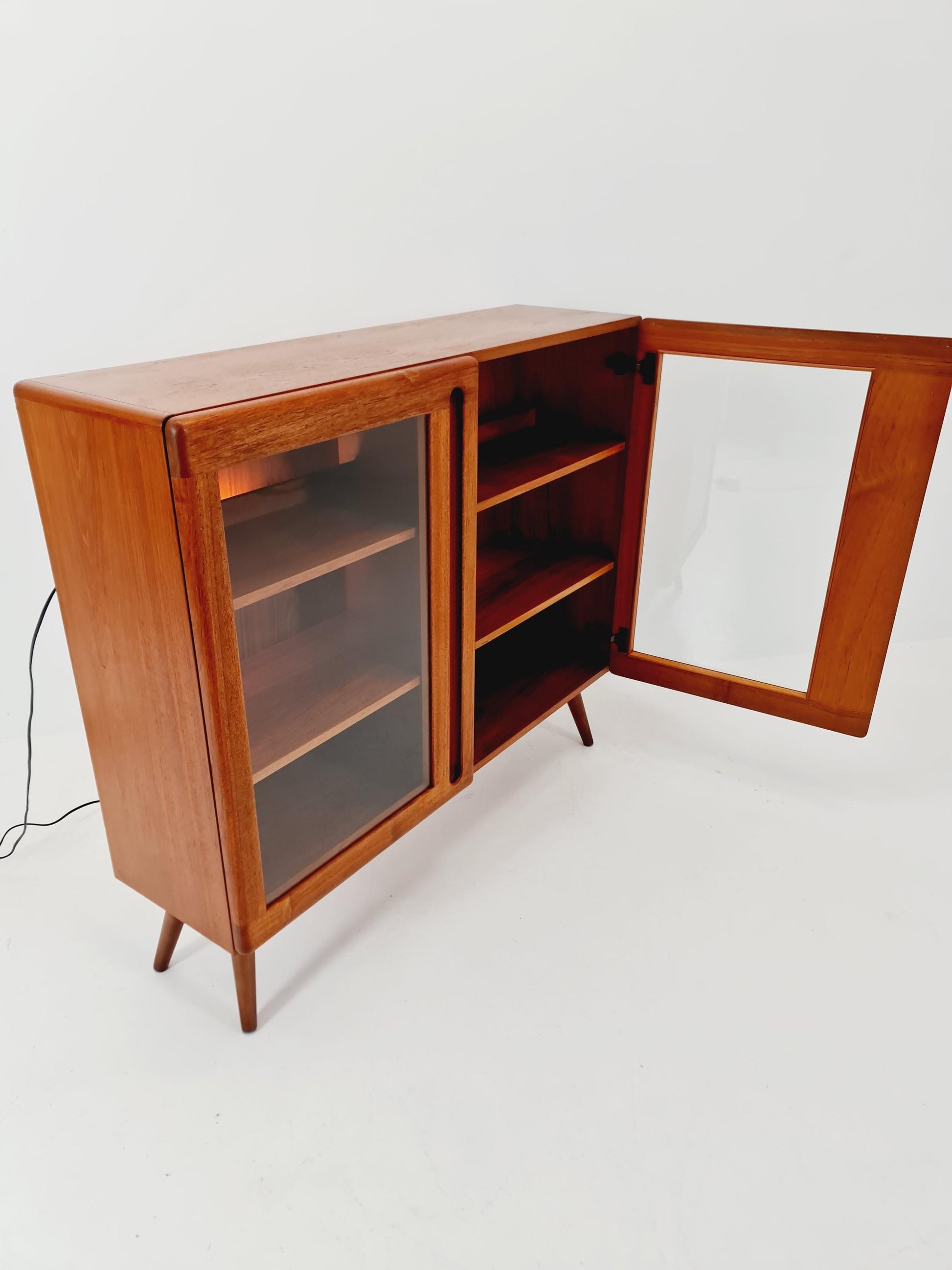 Vintage Mid century Danish Highboard Showcase , Denmark, 1960s