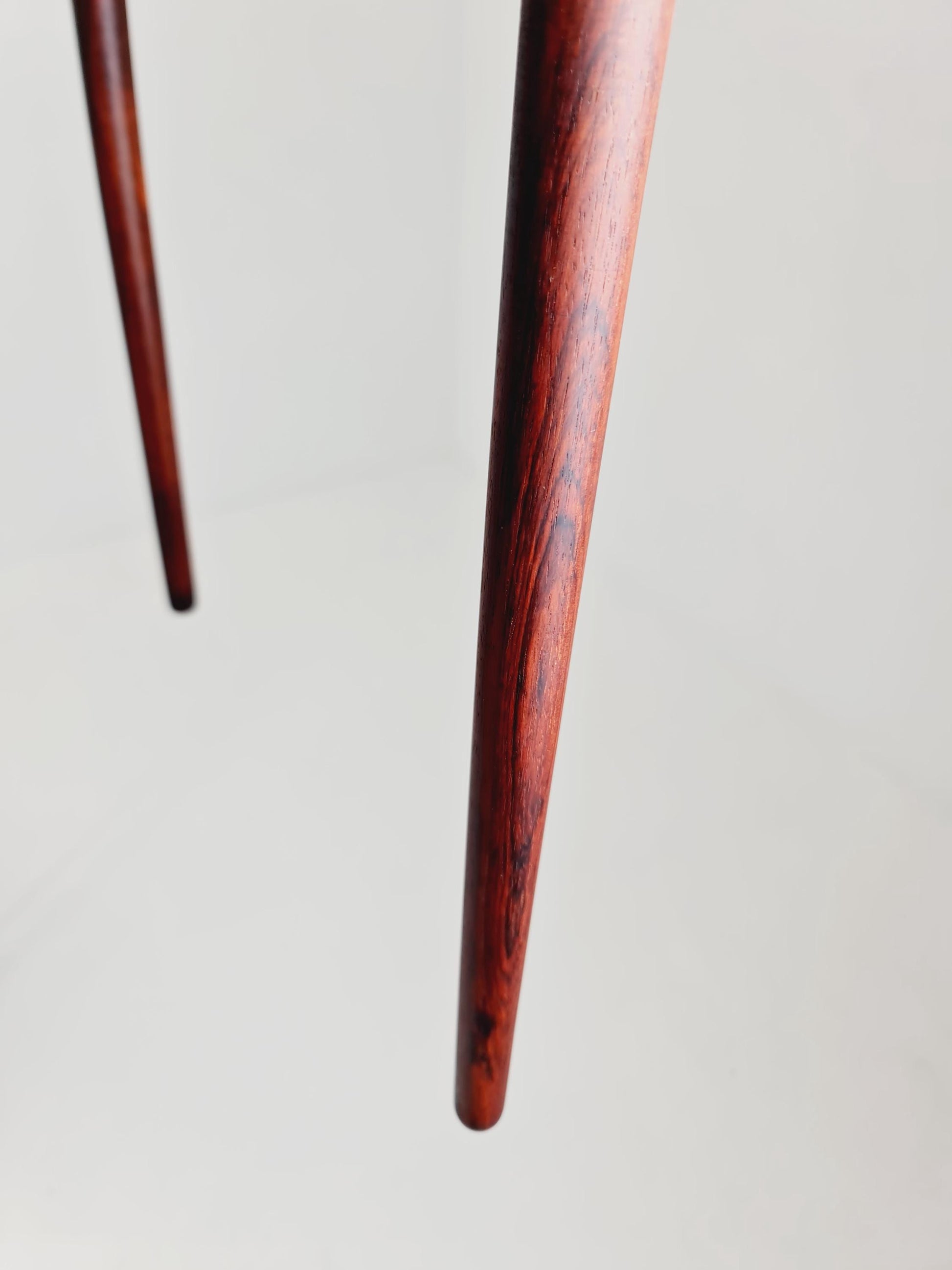 Midcentury danish Rosewood nesting tables/ side tables by Poul Jensen for selig, 1960s