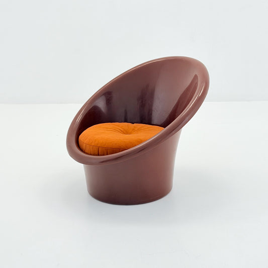 Mid century Skopa Lounge Chair by Ole Gjerløv Knudsen & Torben Lind for Ikea, 1970s Sweden