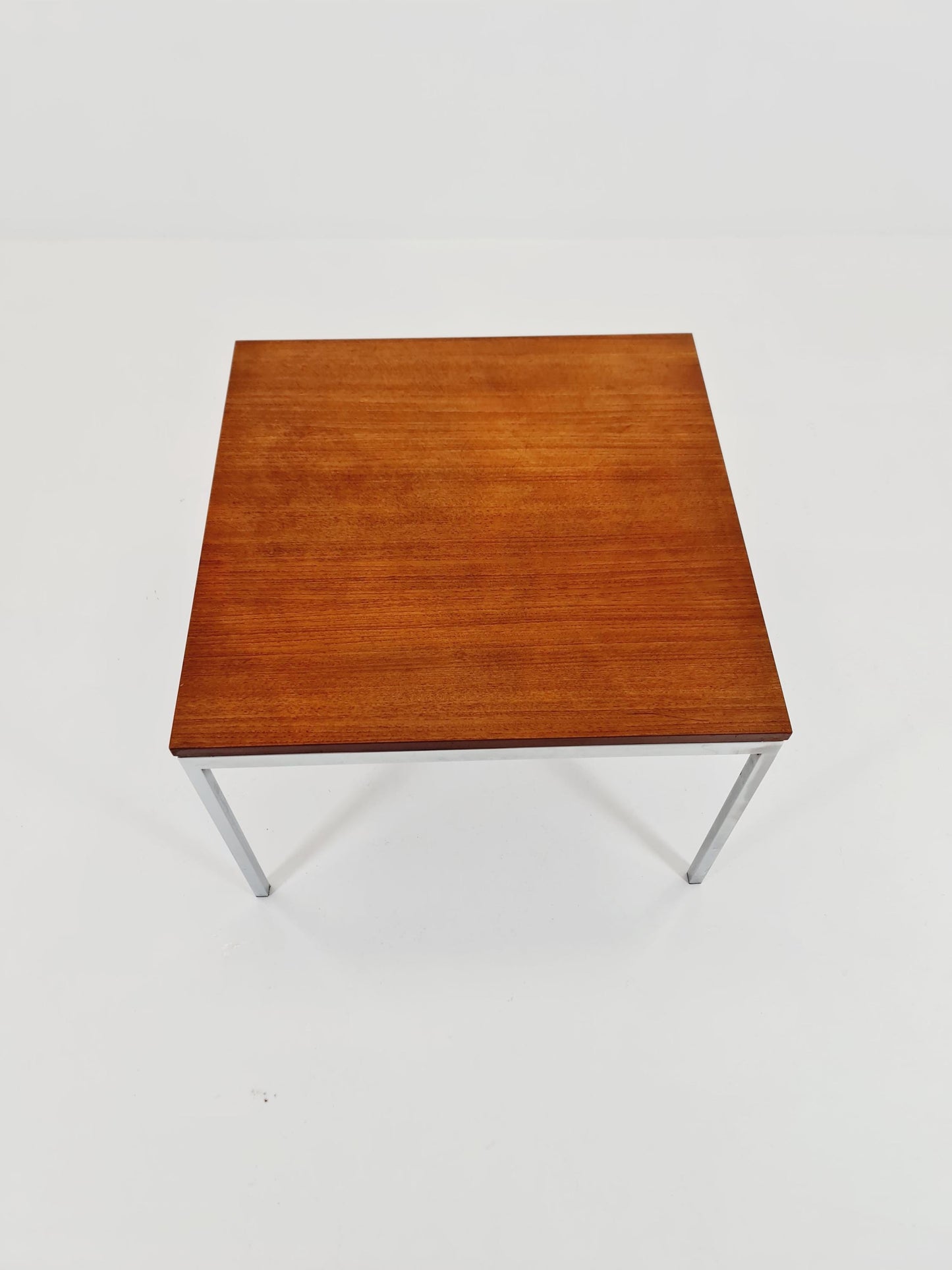 German Teak with chrom legs Coffee /Side Table Table by By knoll international , 1960s